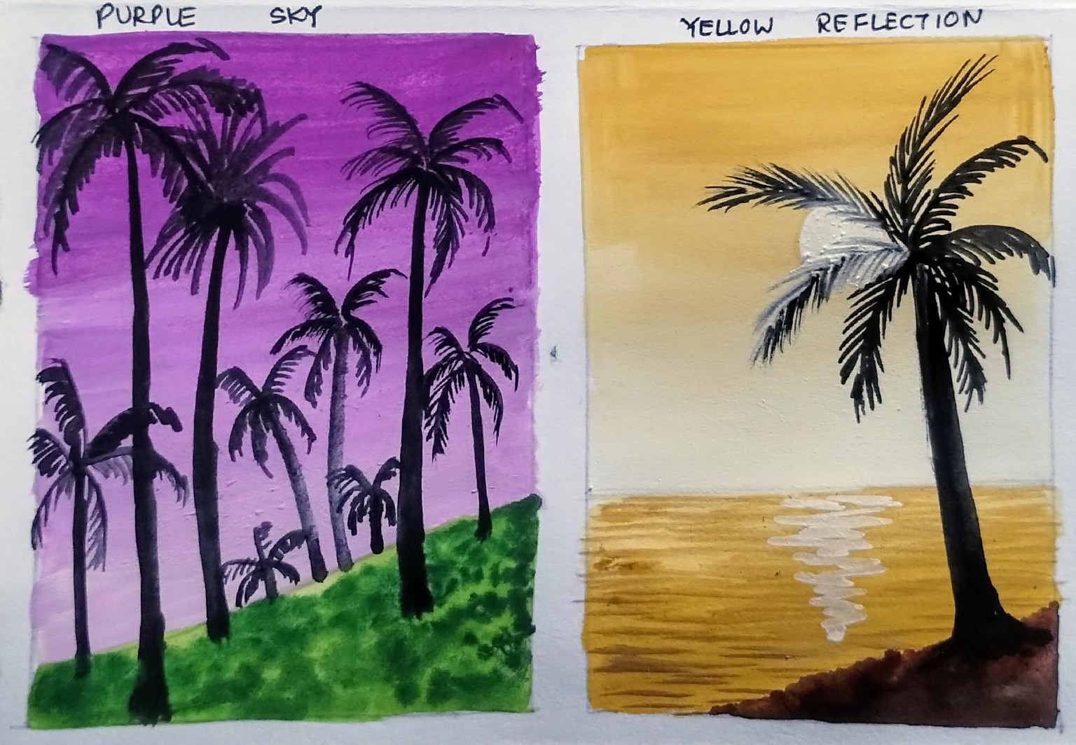 15 days landscape painting with MOHINI - image 8 - student project