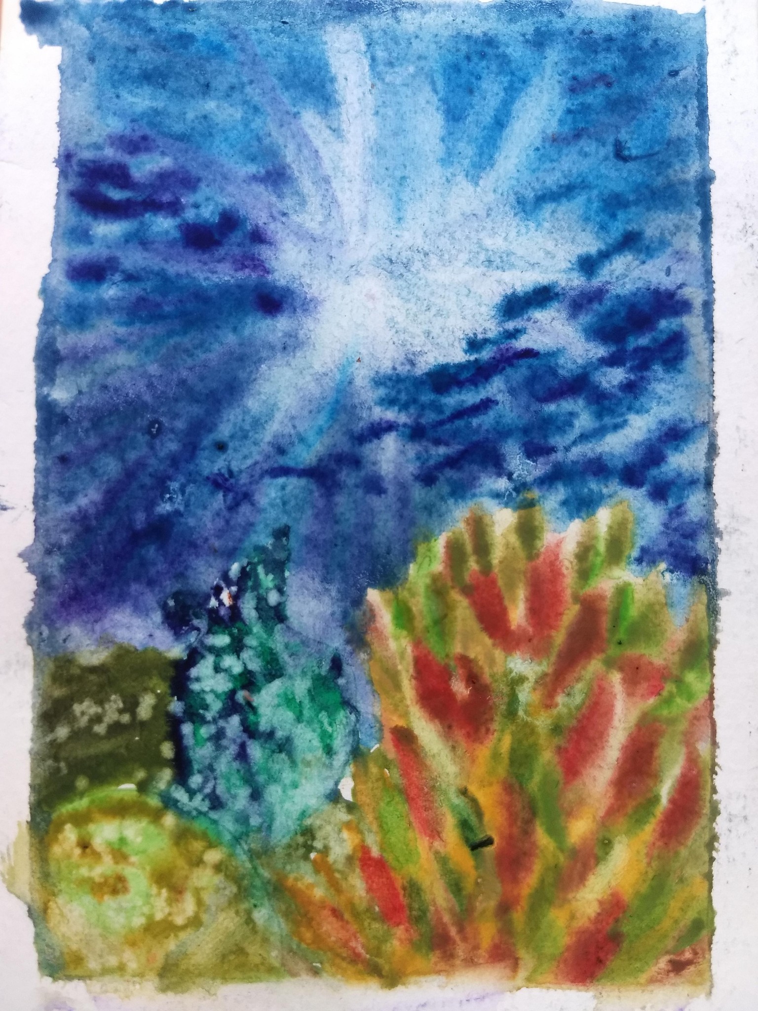 Underwater painting - image 5 - student project