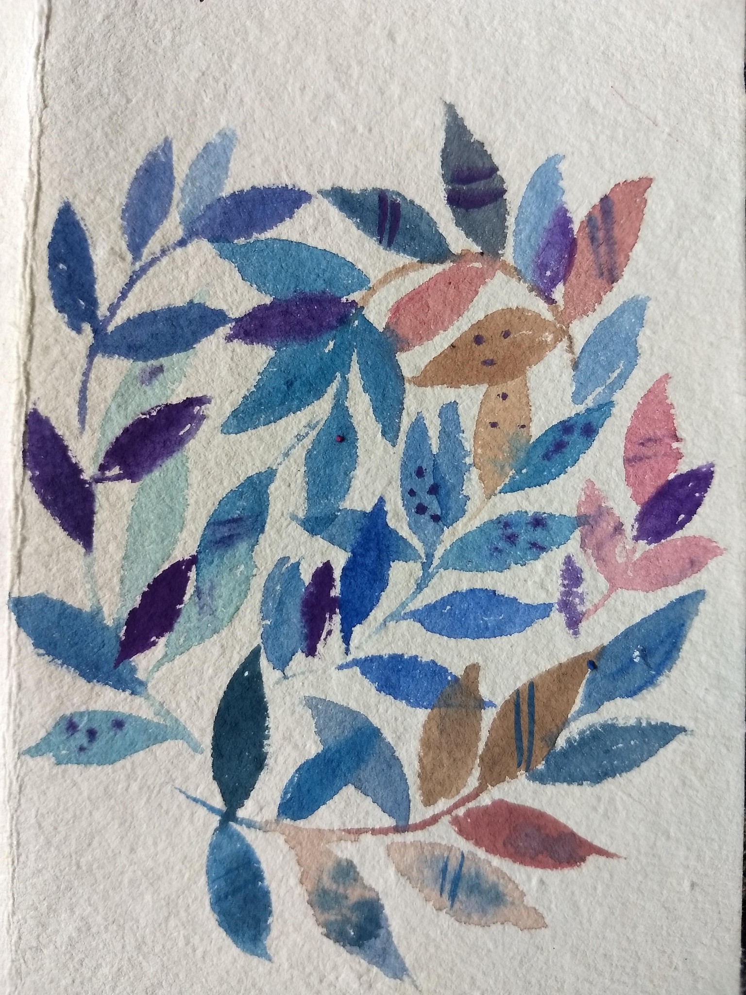 Modern gouache painting with femvisionary - image 1 - student project