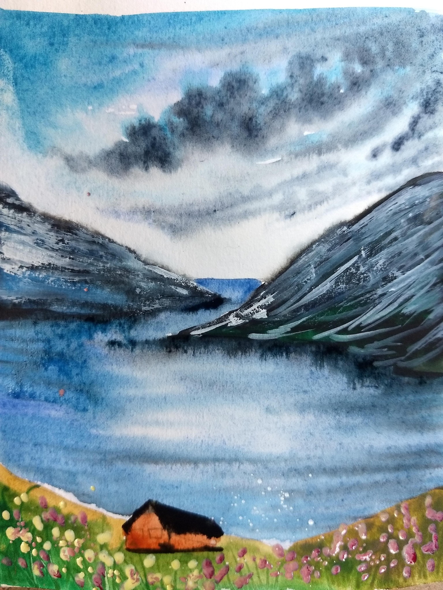 Winter landscape with Umashree - image 20 - student project