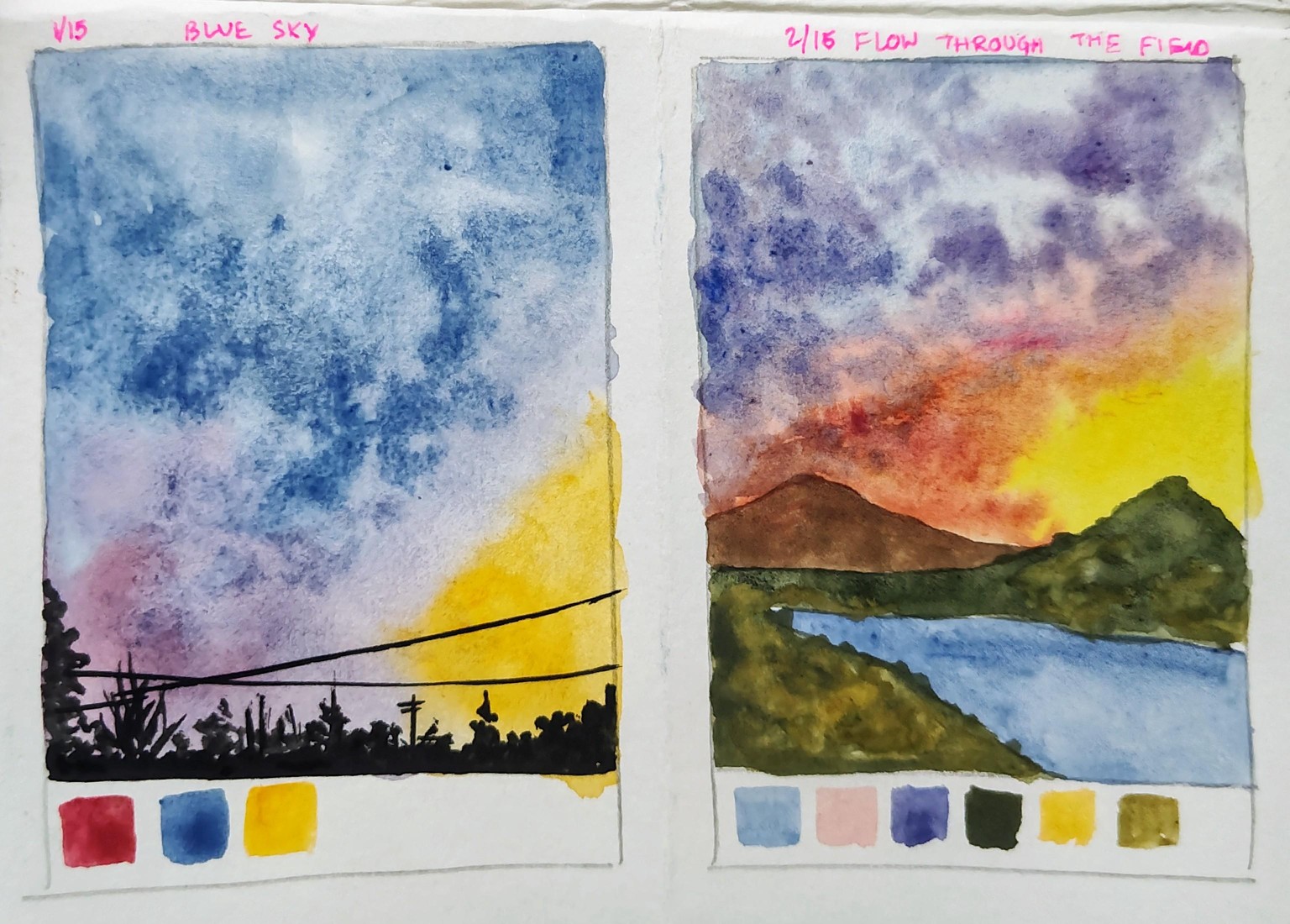 15 days watercolor challenge with umashree - image 6 - student project