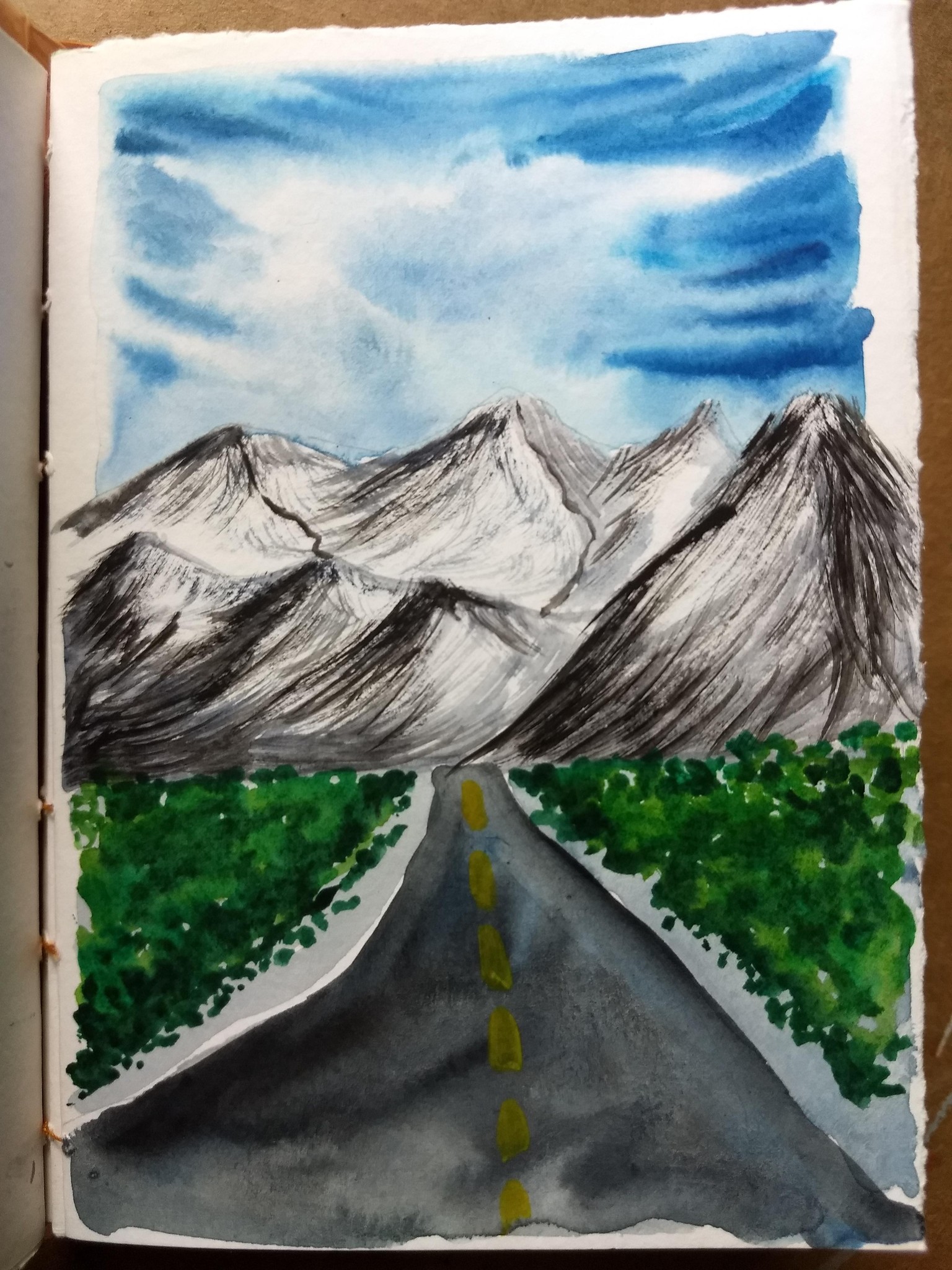 50 days watercolor with Umashree - image 48 - student project