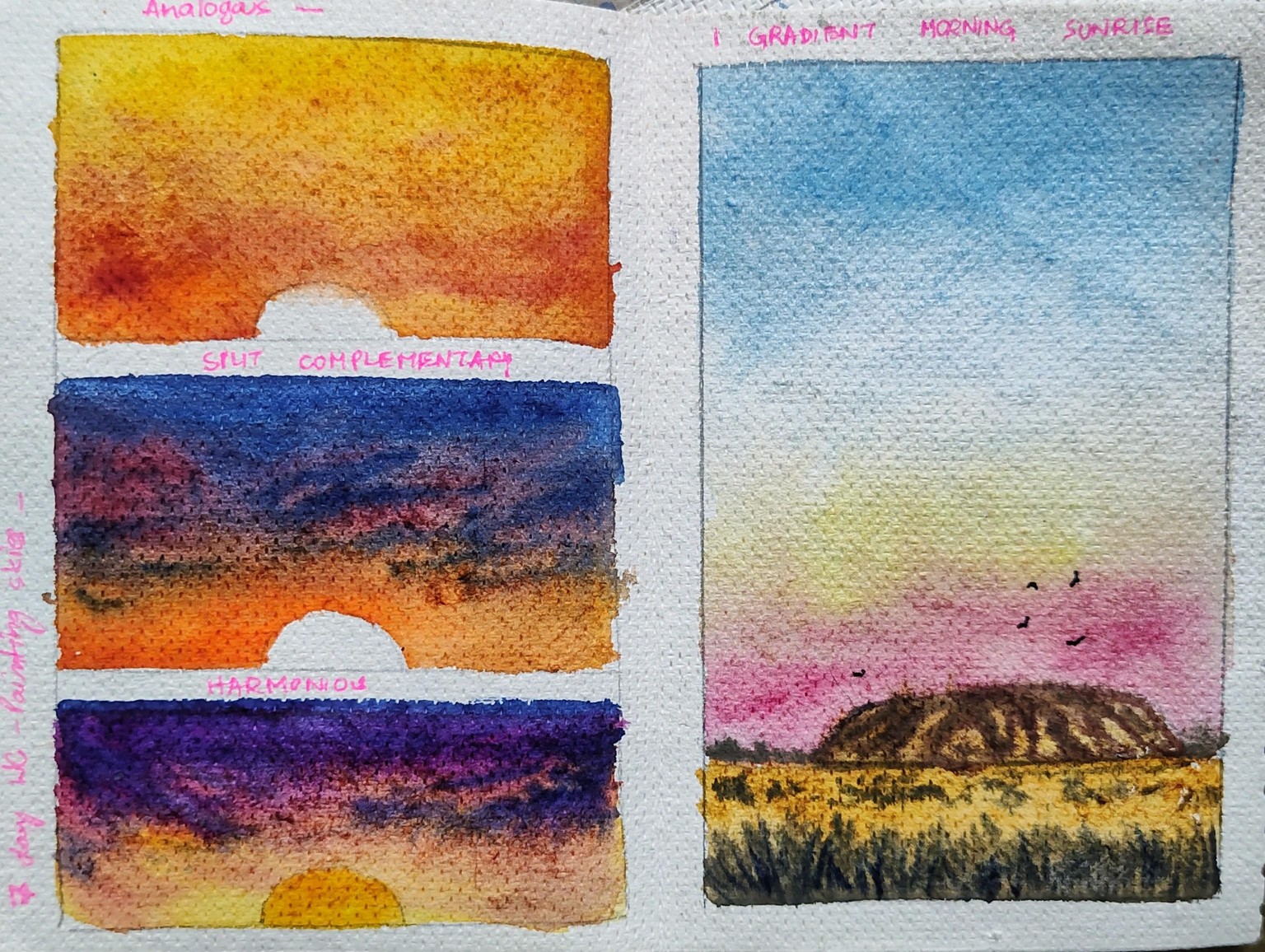The Ultimate Guide to Painting Skies in Watercolor: A 7-Day Challenge with Nilam - image 3 - student project