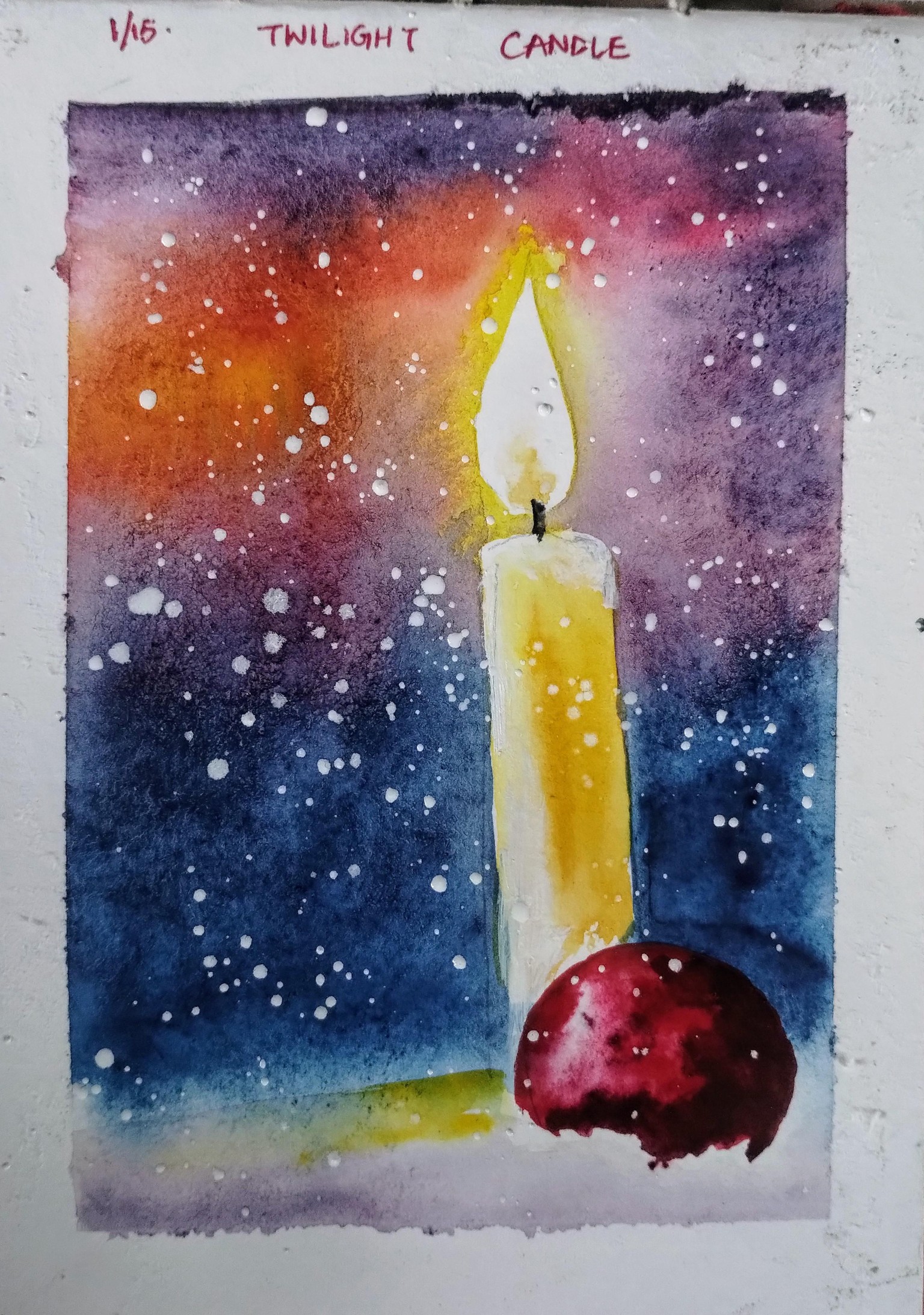 15 festive painting for magical Christmas with Geethu - image 8 - student project