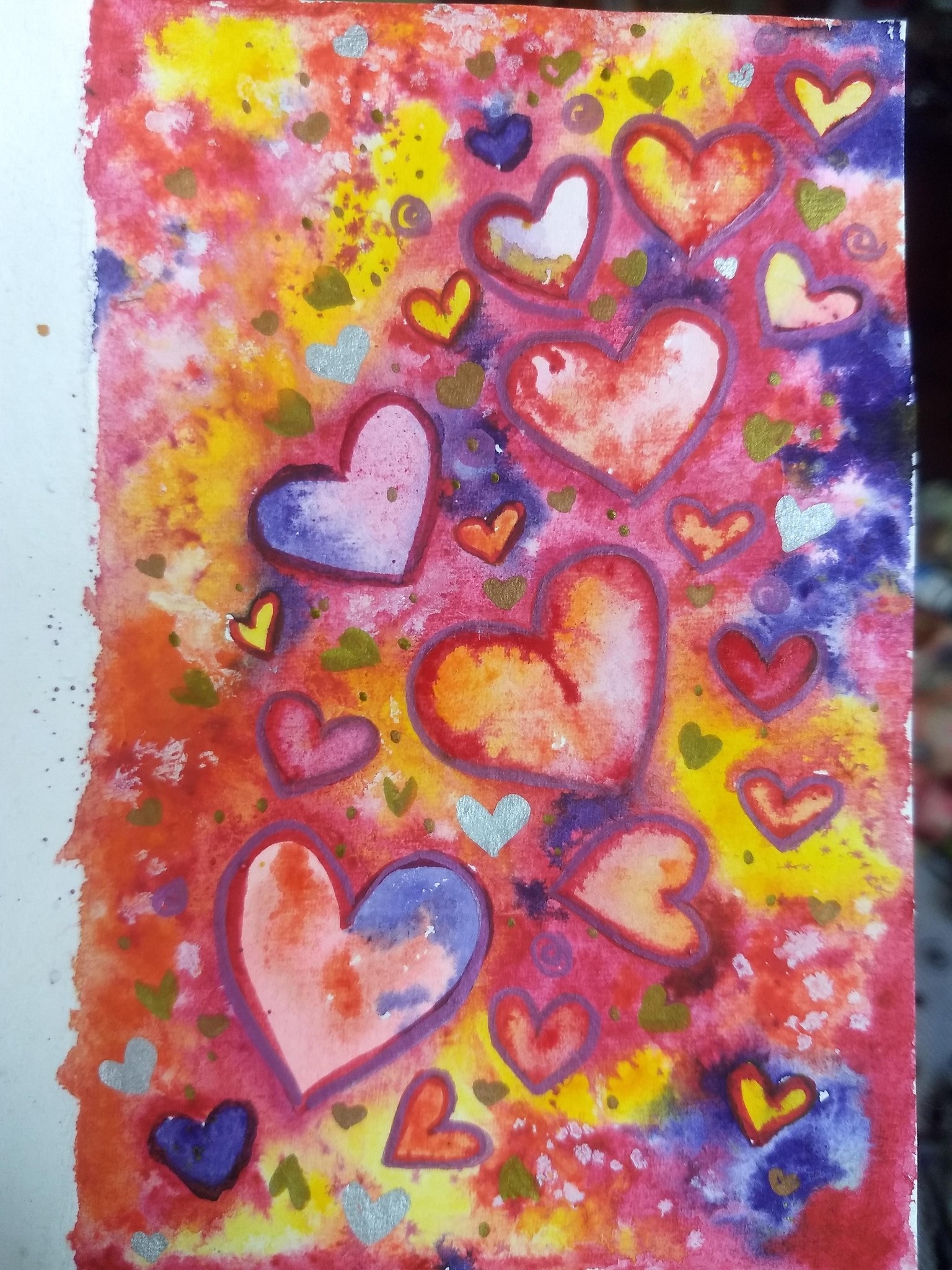 Valentine love cards with Lavina - image 1 - student project