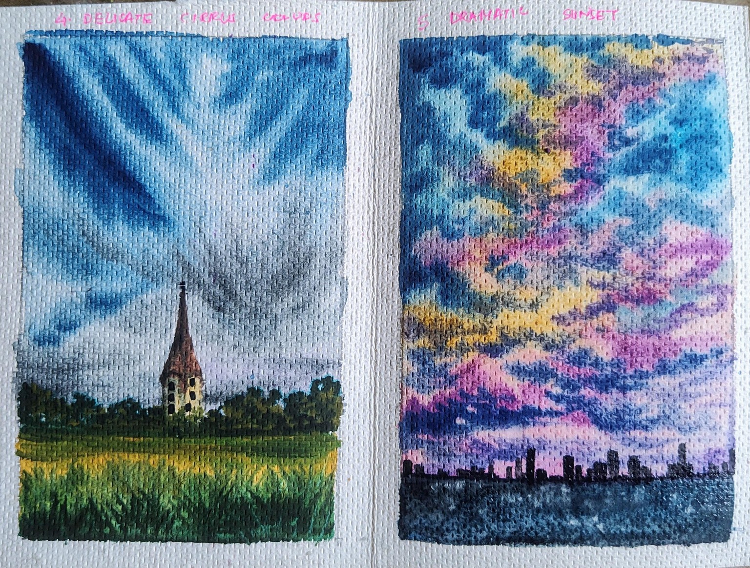 The Ultimate Guide to Painting Skies in Watercolor: A 7-Day Challenge with Nilam - image 2 - student project