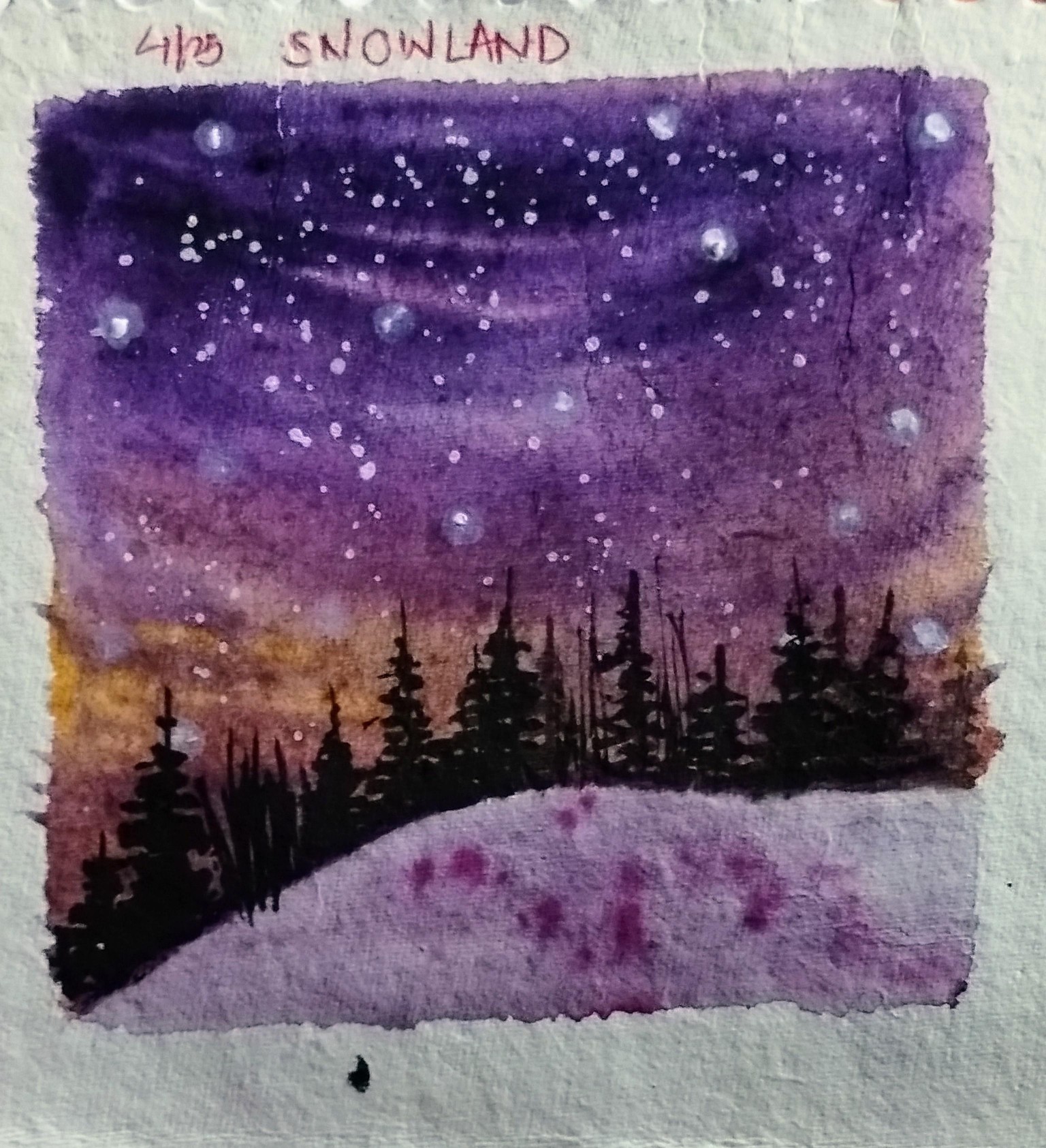 25 days of winter landscape with Umashree - image 12 - student project