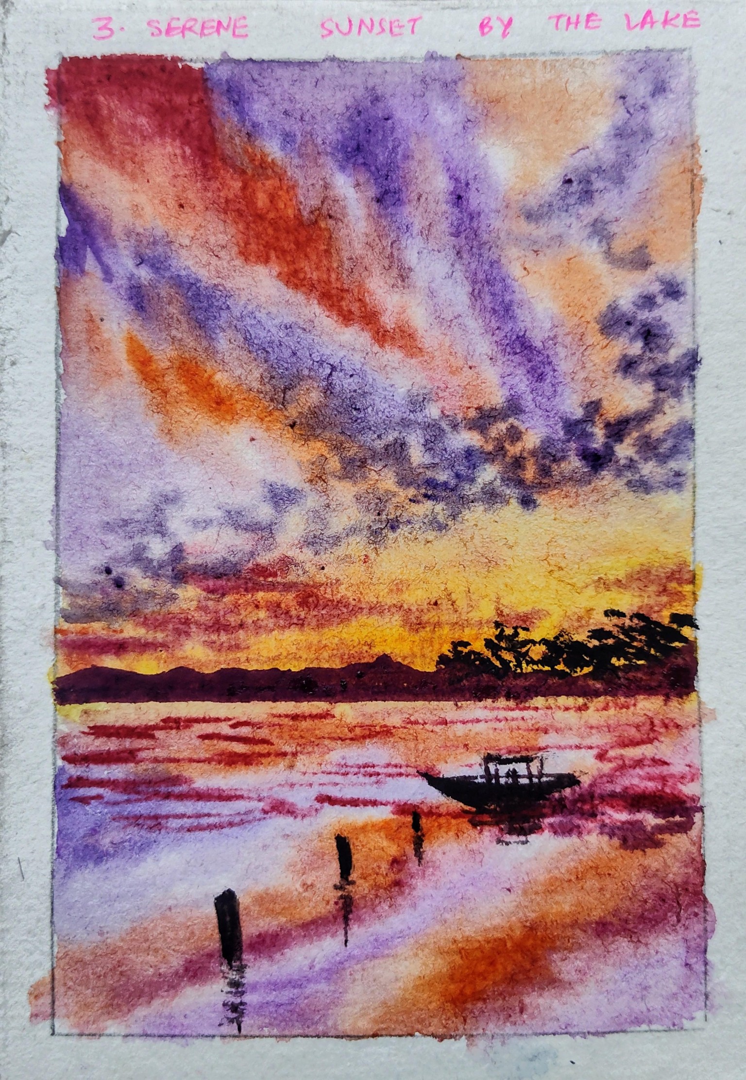 The Ultimate Guide to Painting Skies in Watercolor: A 7-Day Challenge with Nilam - image 4 - student project