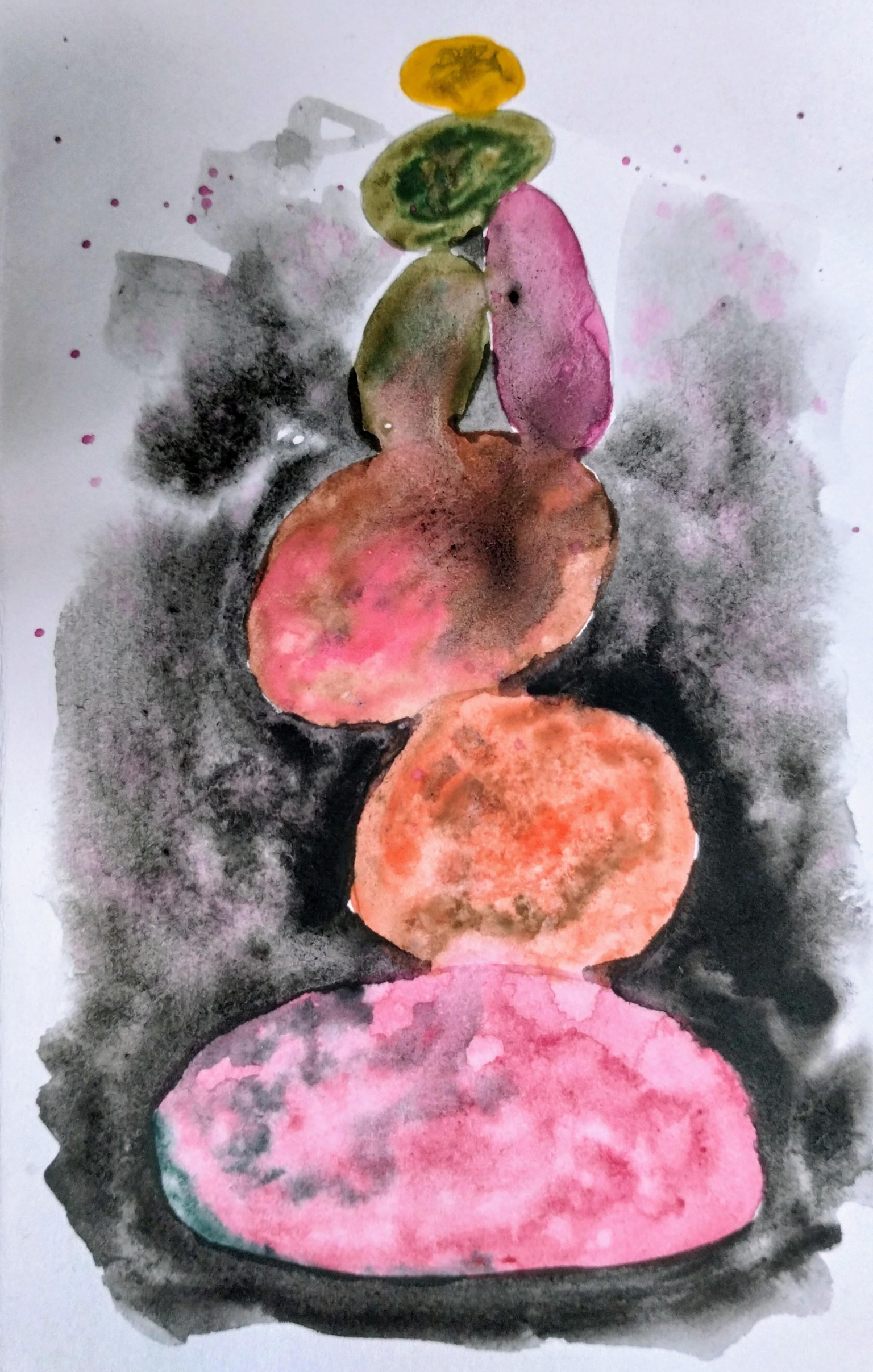 6 Pebbles painting with Eswari - image 1 - student project