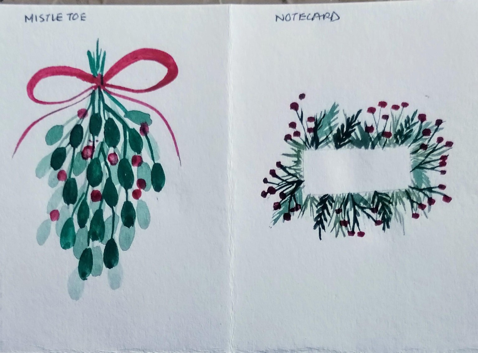 Watercolor gift tags with Jenny - image 3 - student project