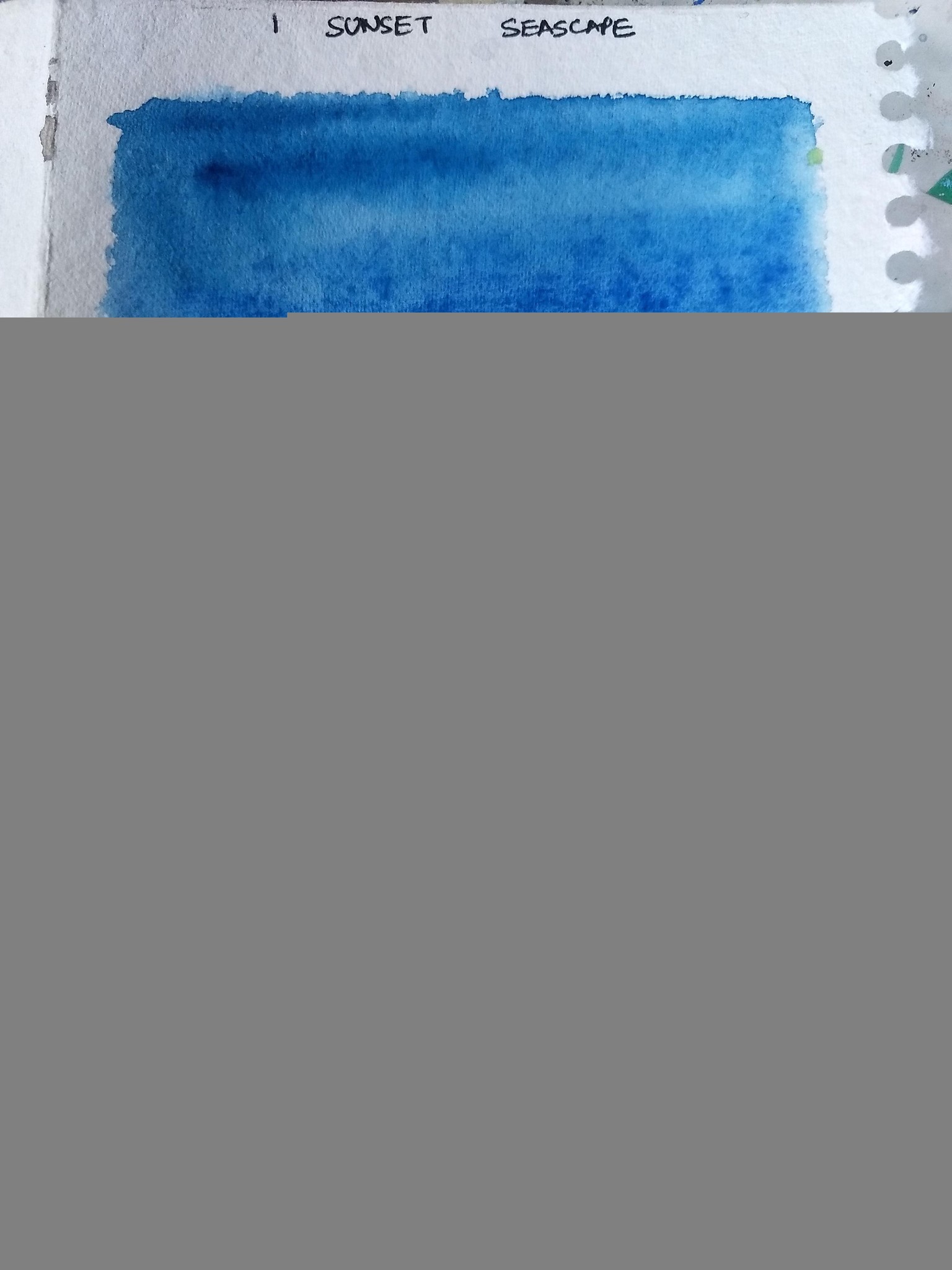 21 days watercolor seascape with umashree - image 23 - student project