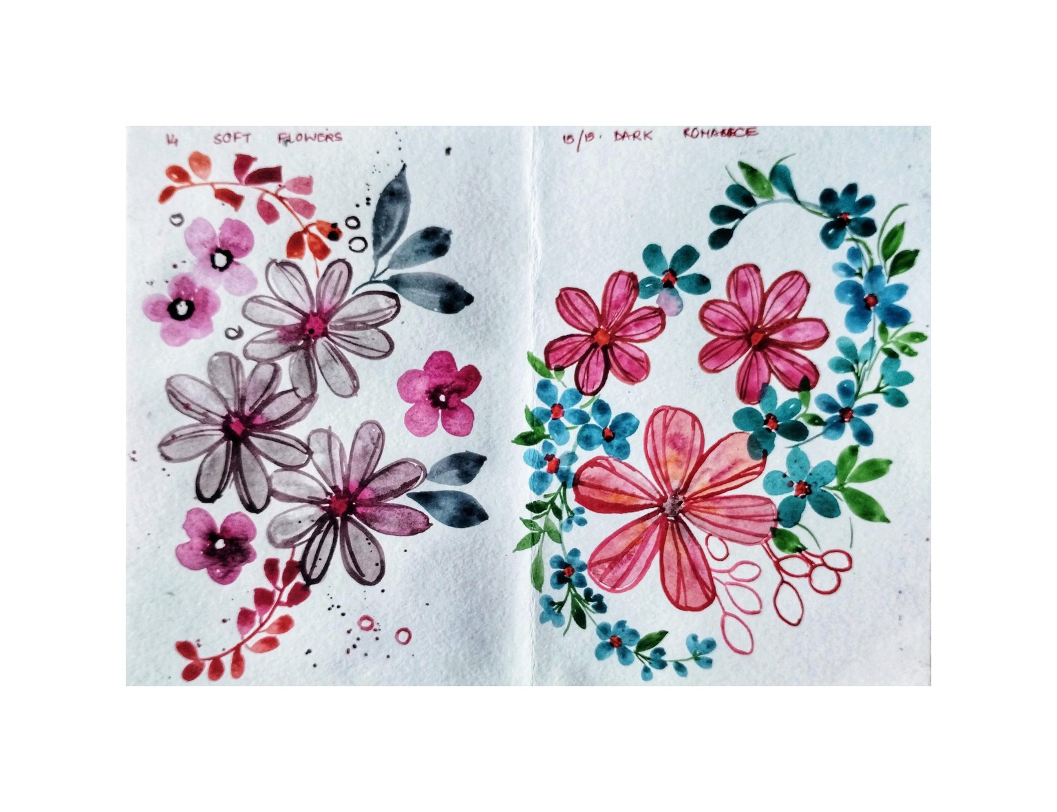 Week 3 -15 days pastel florals with Femvisionary - image 1 - student project