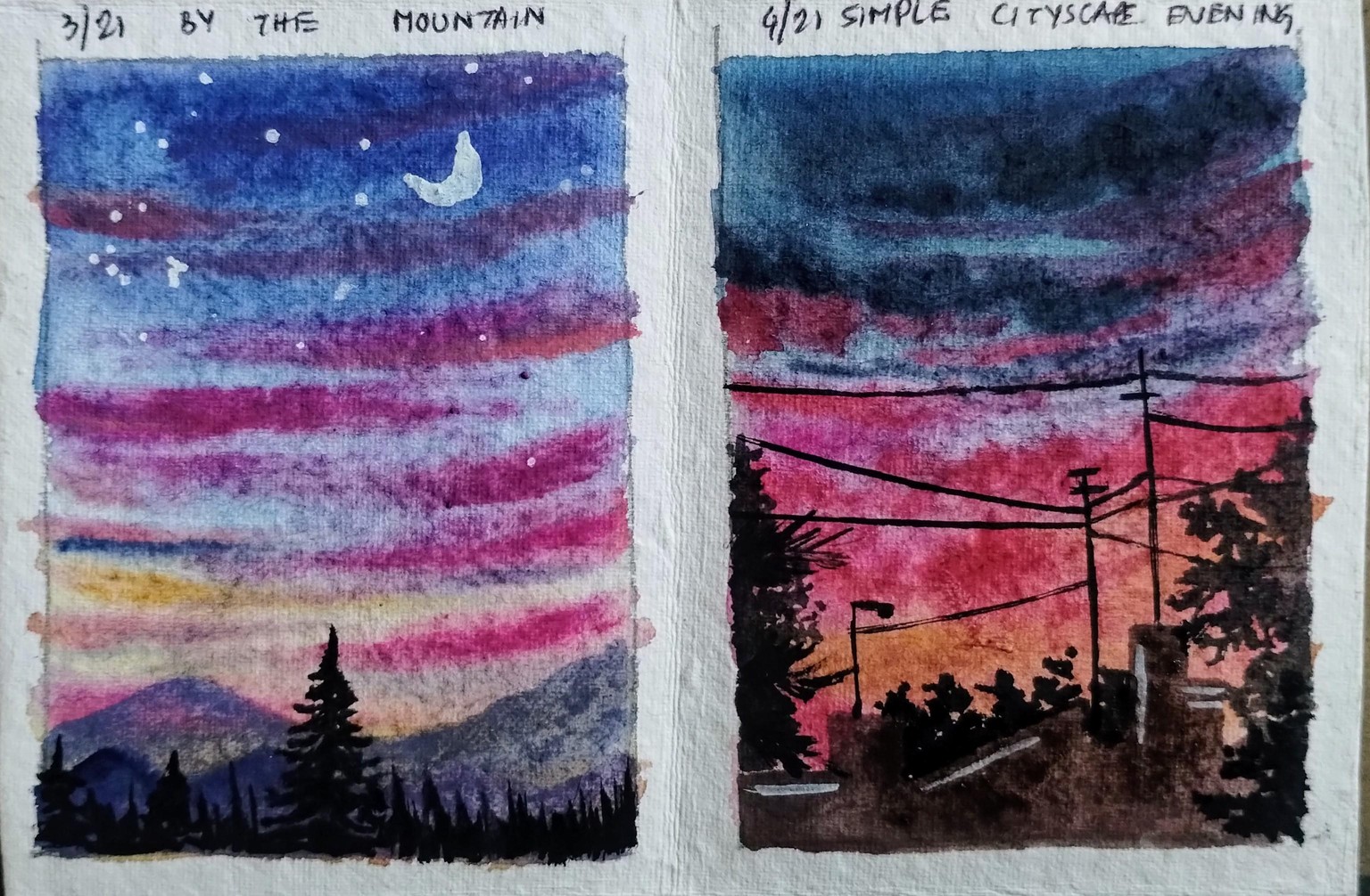 21 days Watercolor challenge with umashree - image 13 - student project