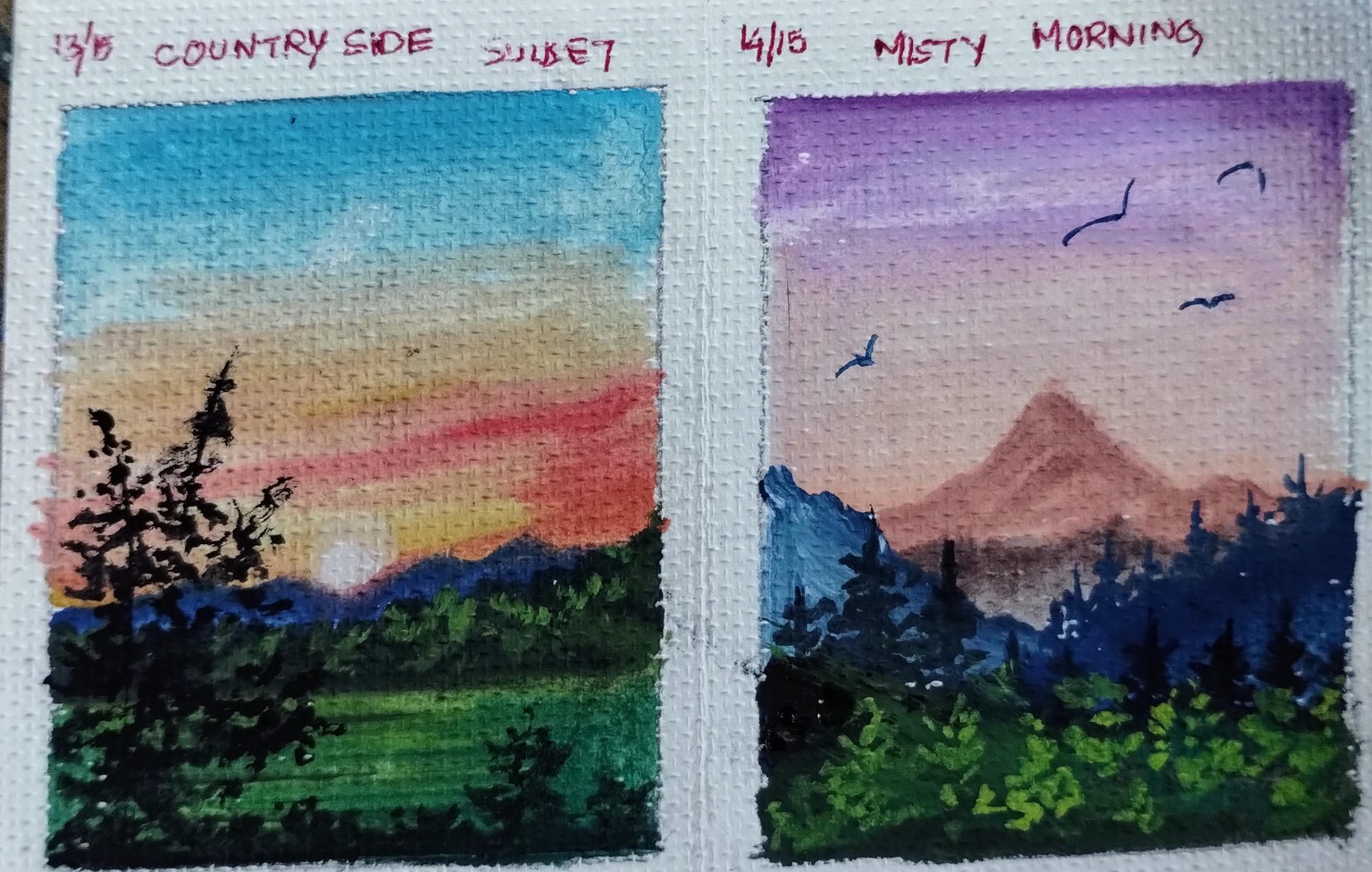 15 days gouache with Payal - image 3 - student project