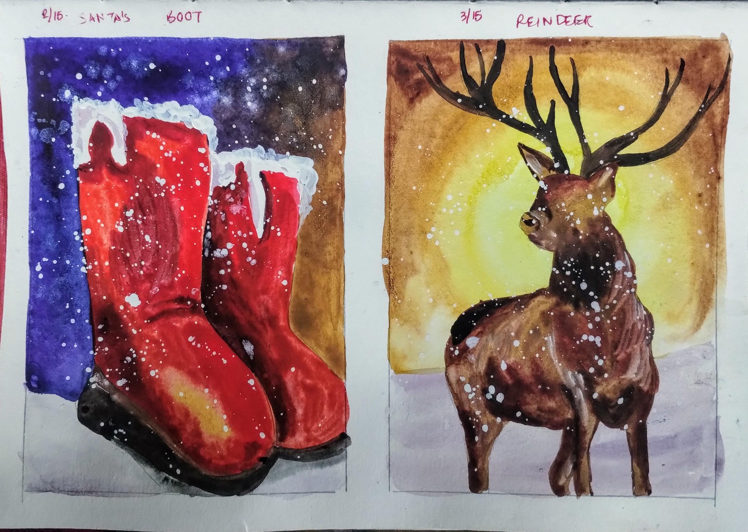 15 festive painting for magical Christmas with Geethu - image 7 - student project