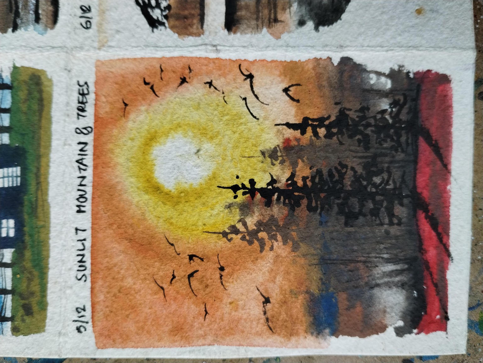 12 day gouache with Shanan - image 2 - student project
