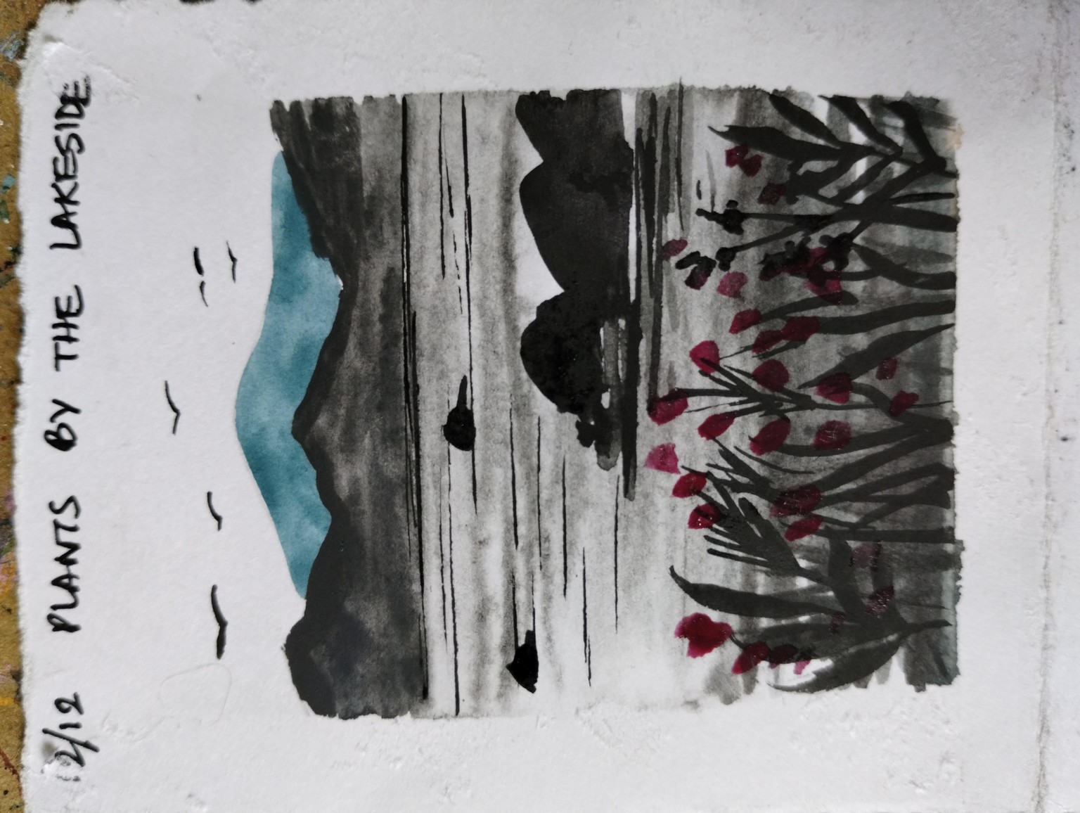 12 day gouache with Shanan - image 10 - student project