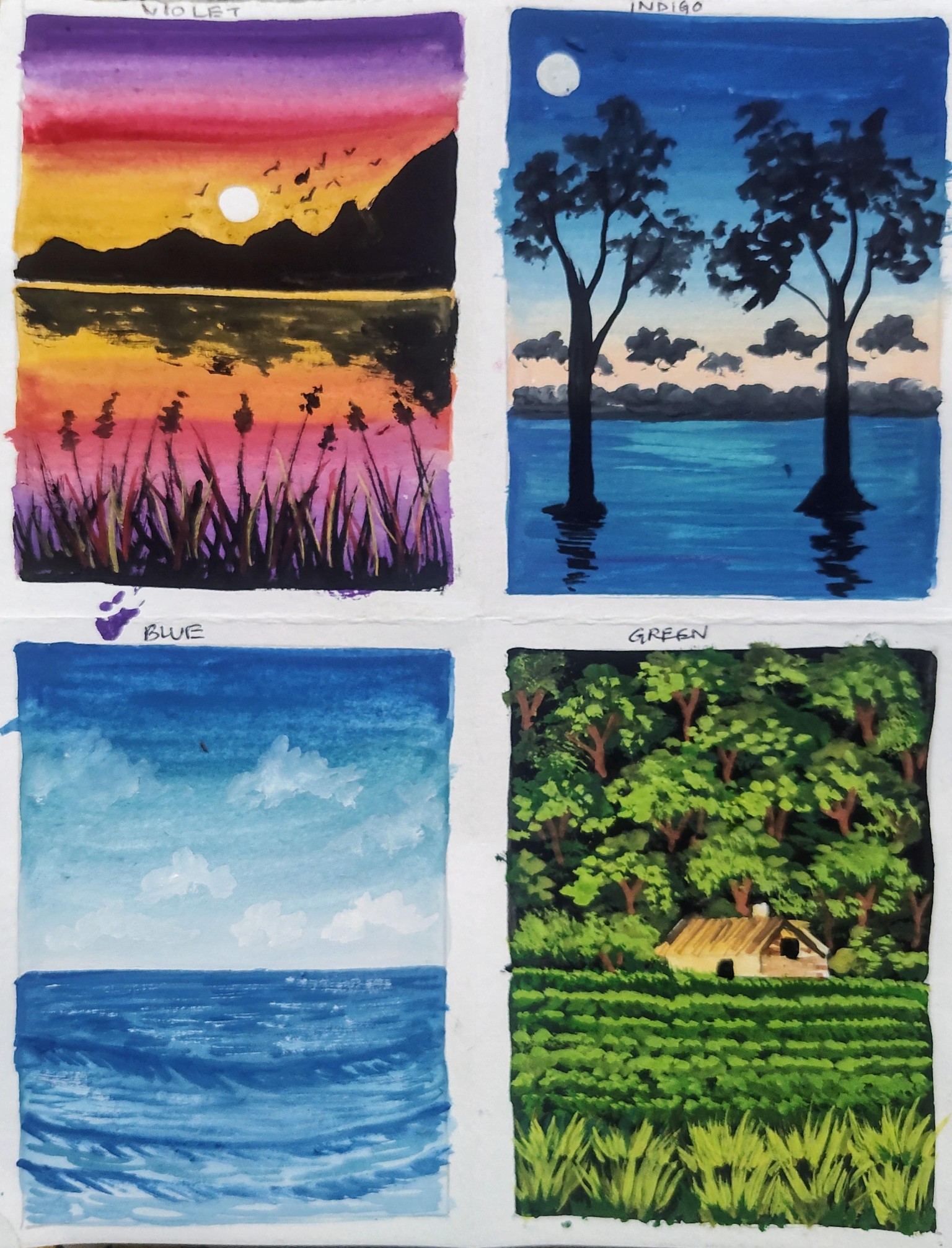 7 colors of nature with Mohini - image 3 - student project