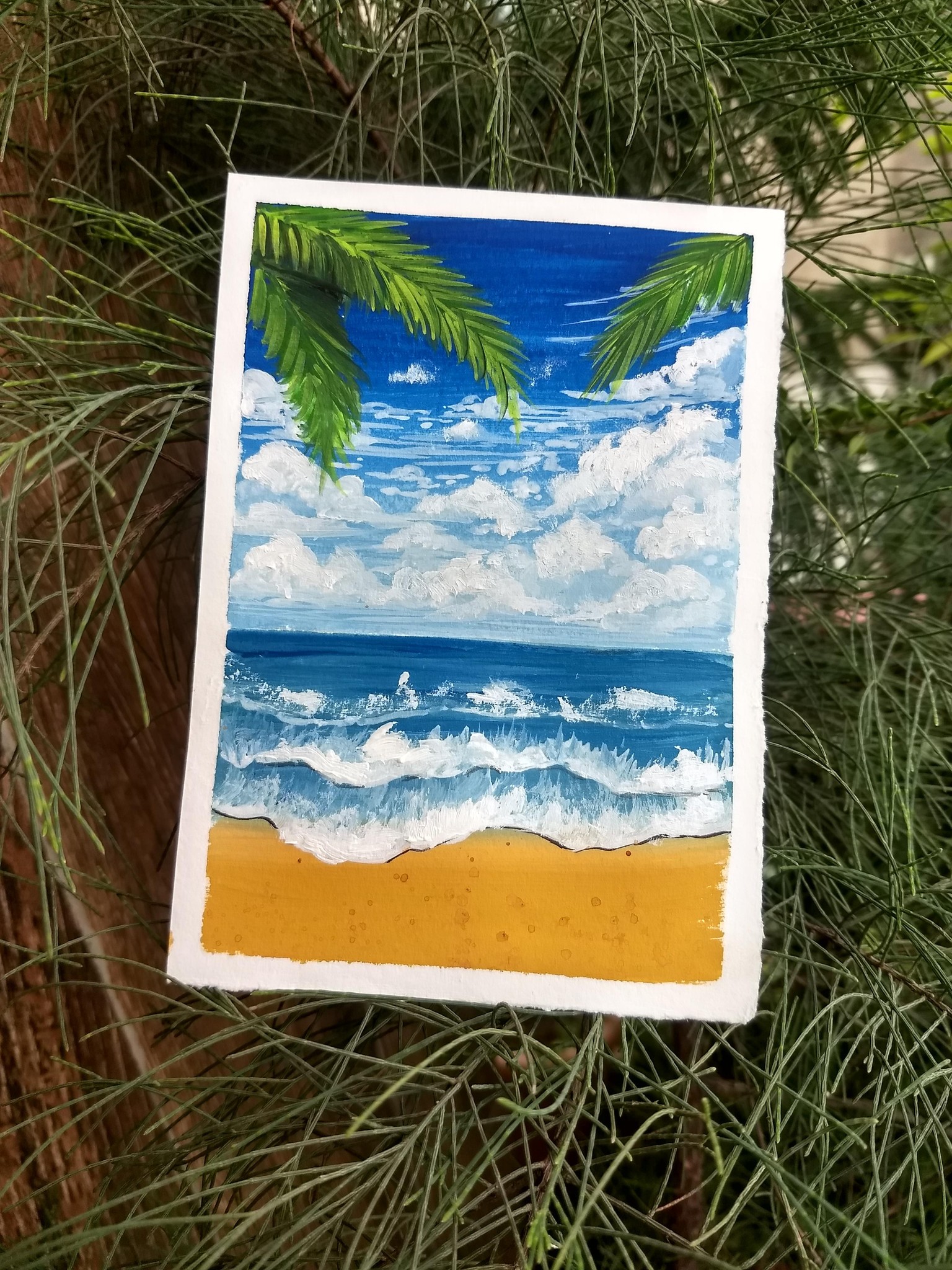 Beach Polaroid - image 2 - student project