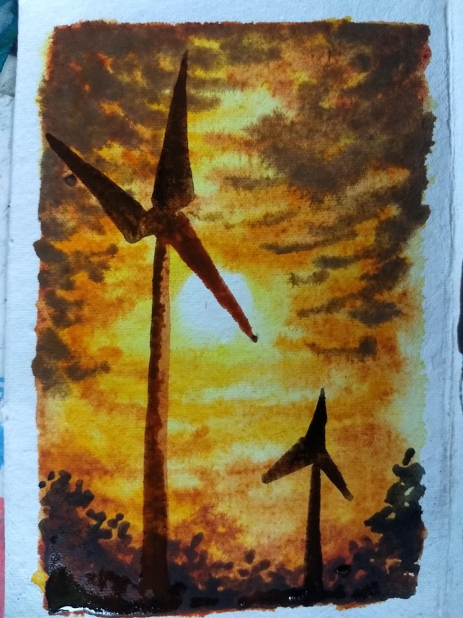Summer landscape with Aishwarya - image 3 - student project