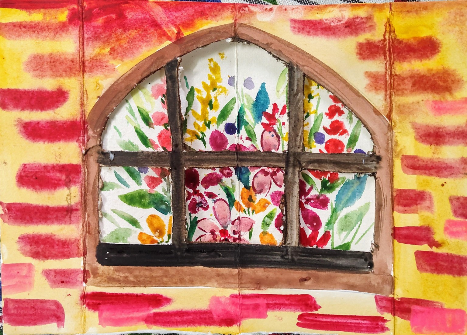 Watercolor cards that pop with Femvisionary - image 7 - student project