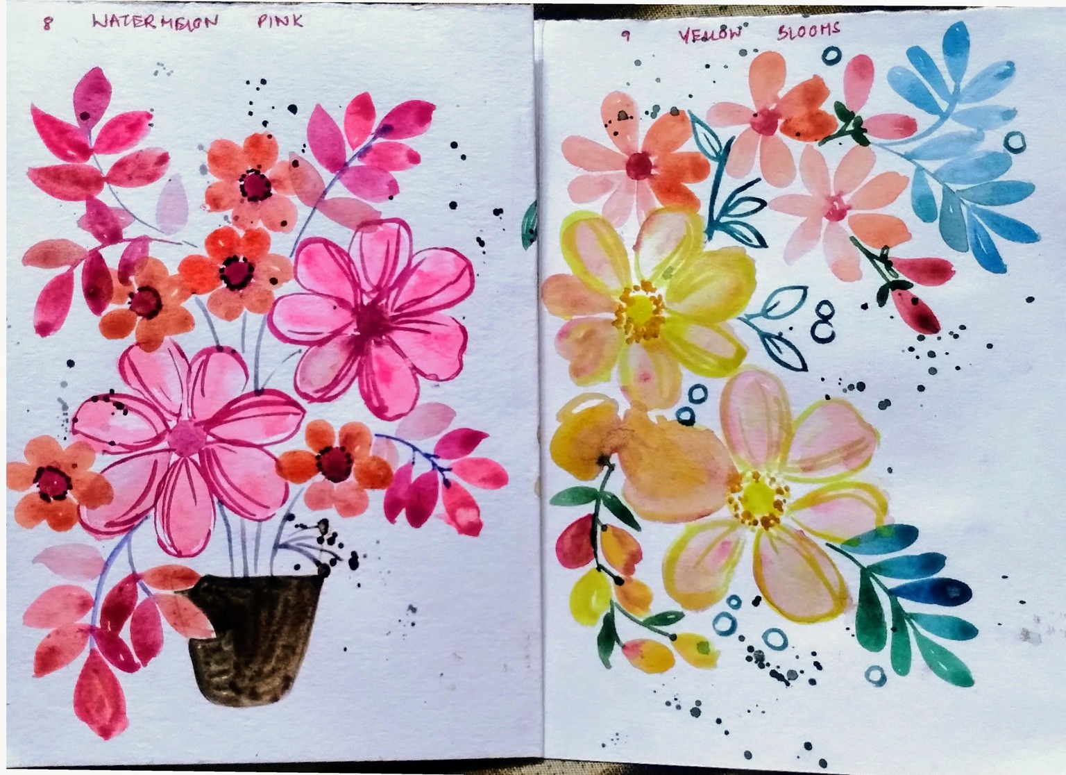 Week 3 -15 days pastel florals with Femvisionary - image 6 - student project