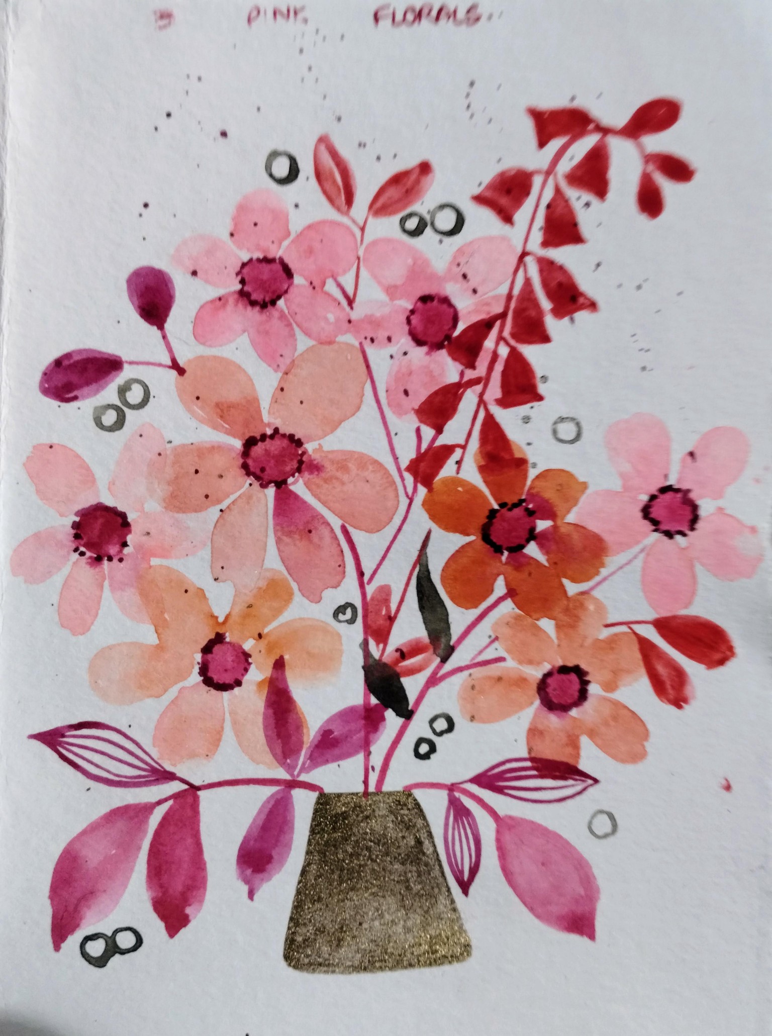 Week 3 -15 days pastel florals with Femvisionary - image 11 - student project