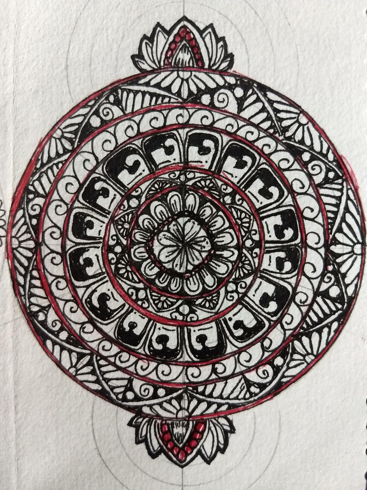 5 days of mandalas with Richa - image 1 - student project