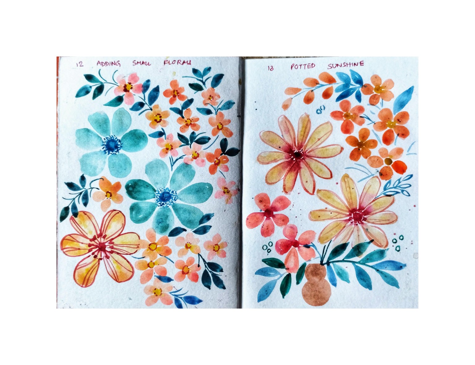Week 3 -15 days pastel florals with Femvisionary - image 3 - student project