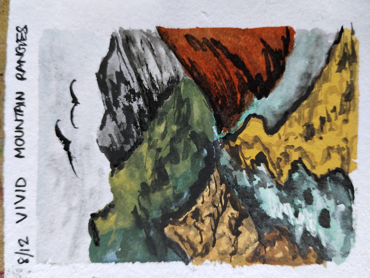 12 day gouache with Shanan - image 5 - student project