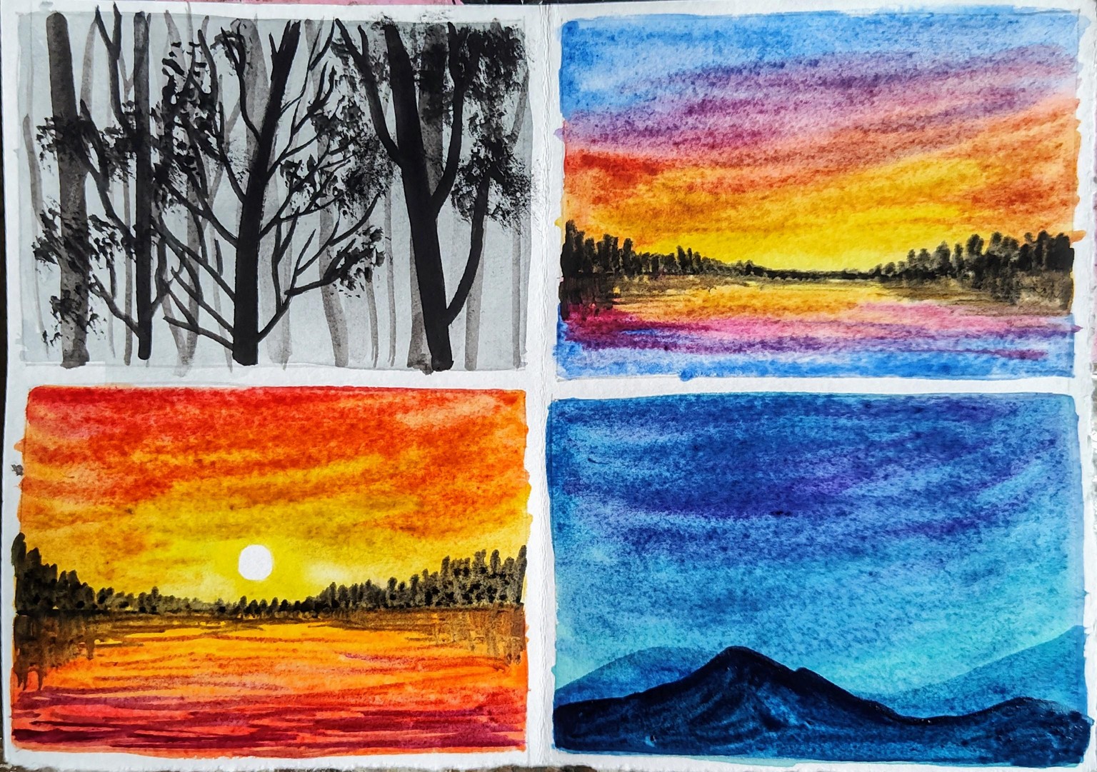 Wet on wet lessons with kriti - image 1 - student project