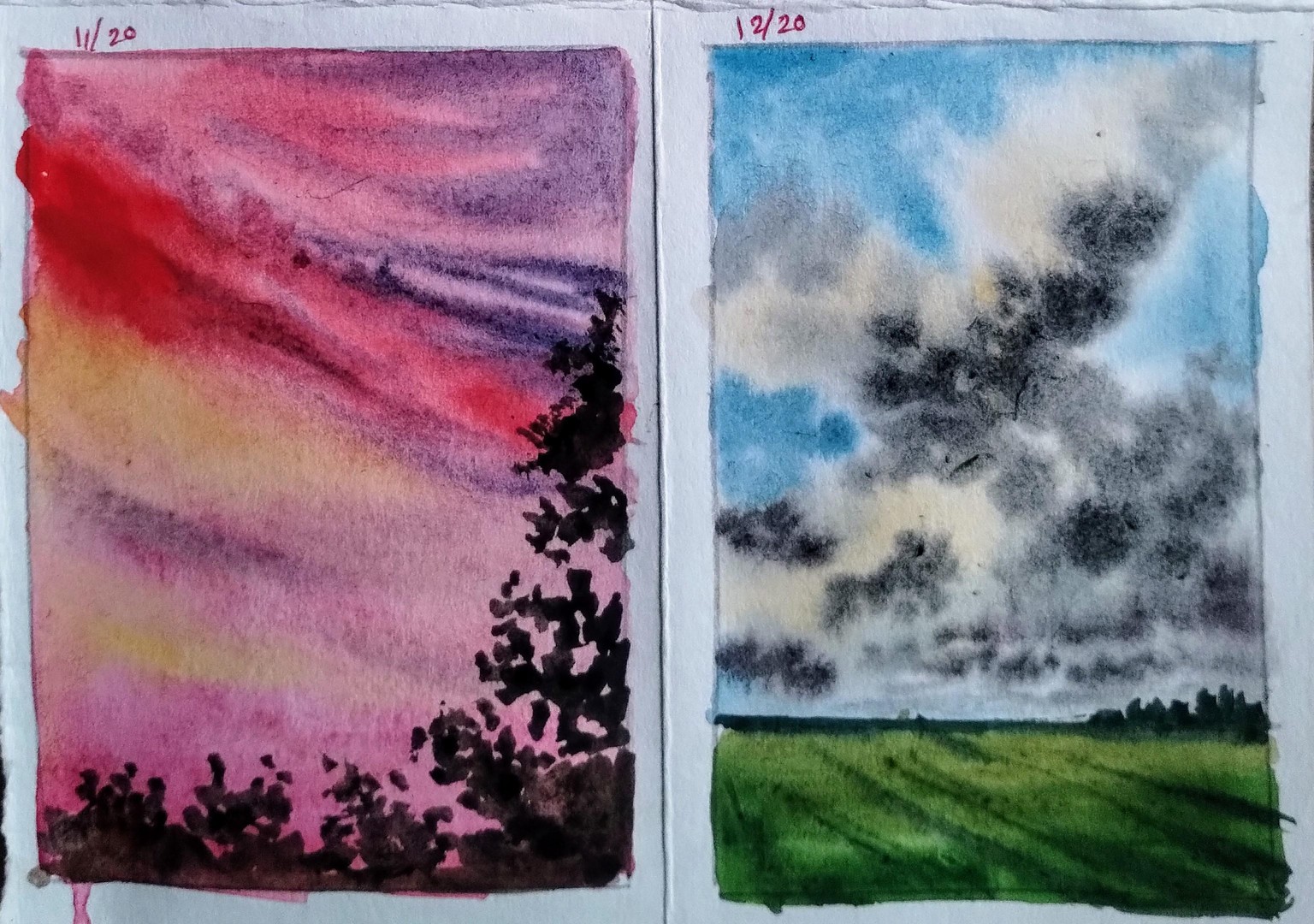 20 days Skyscape challenge with Dhritikana - image 4 - student project