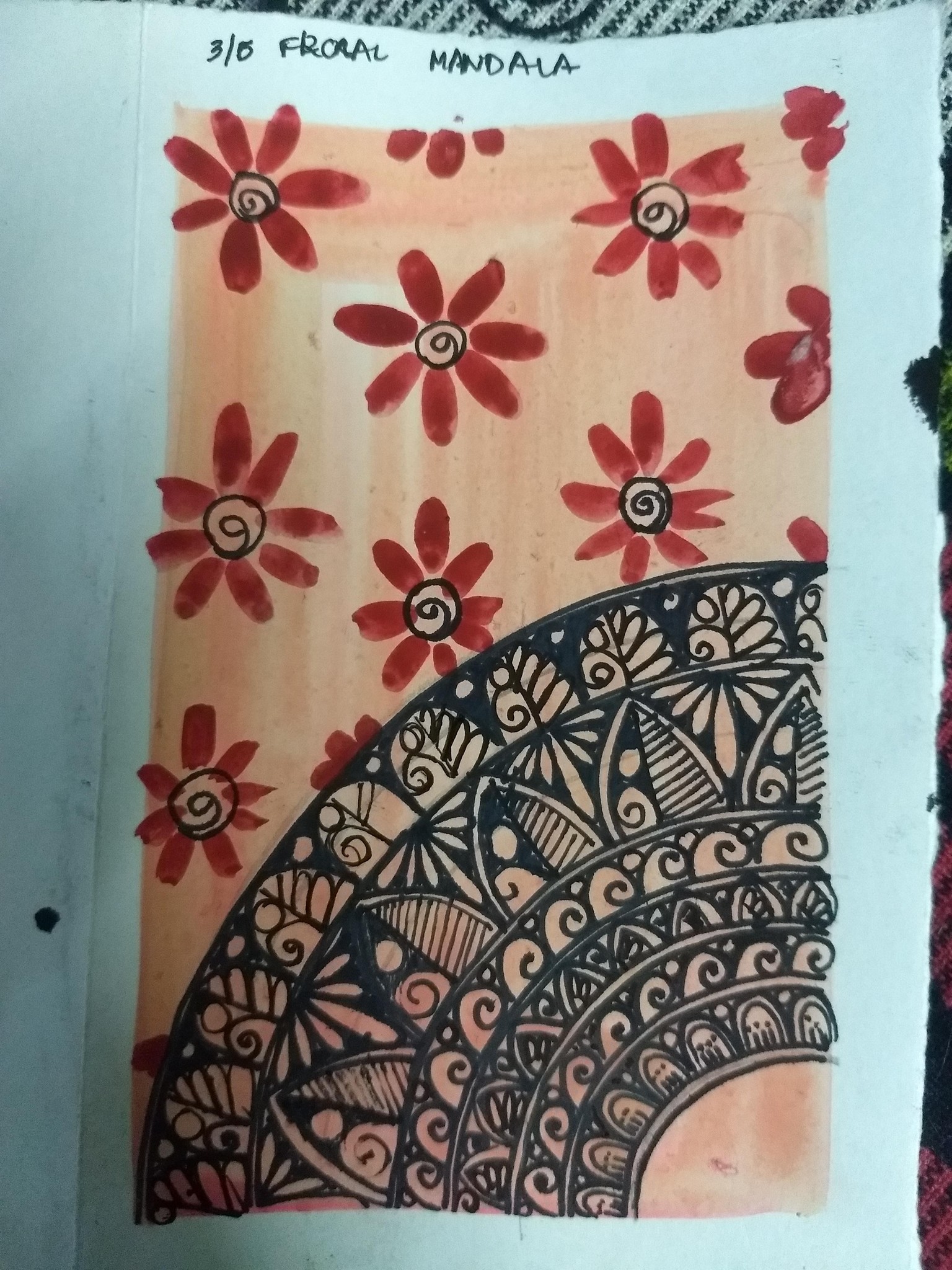 5 days of mandalas with Richa - image 4 - student project