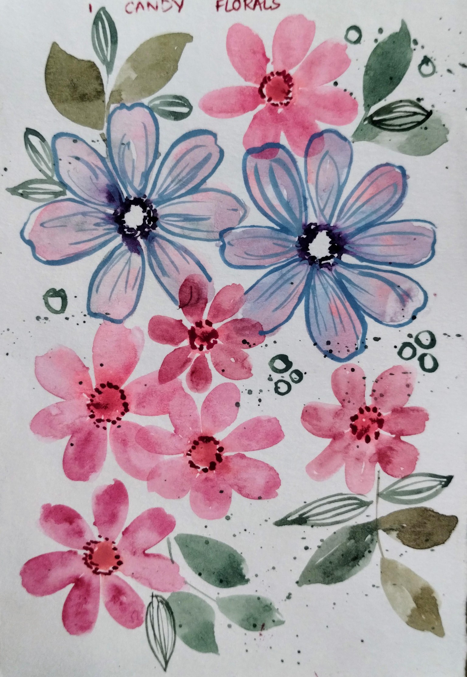 Week 3 -15 days pastel florals with Femvisionary - image 10 - student project