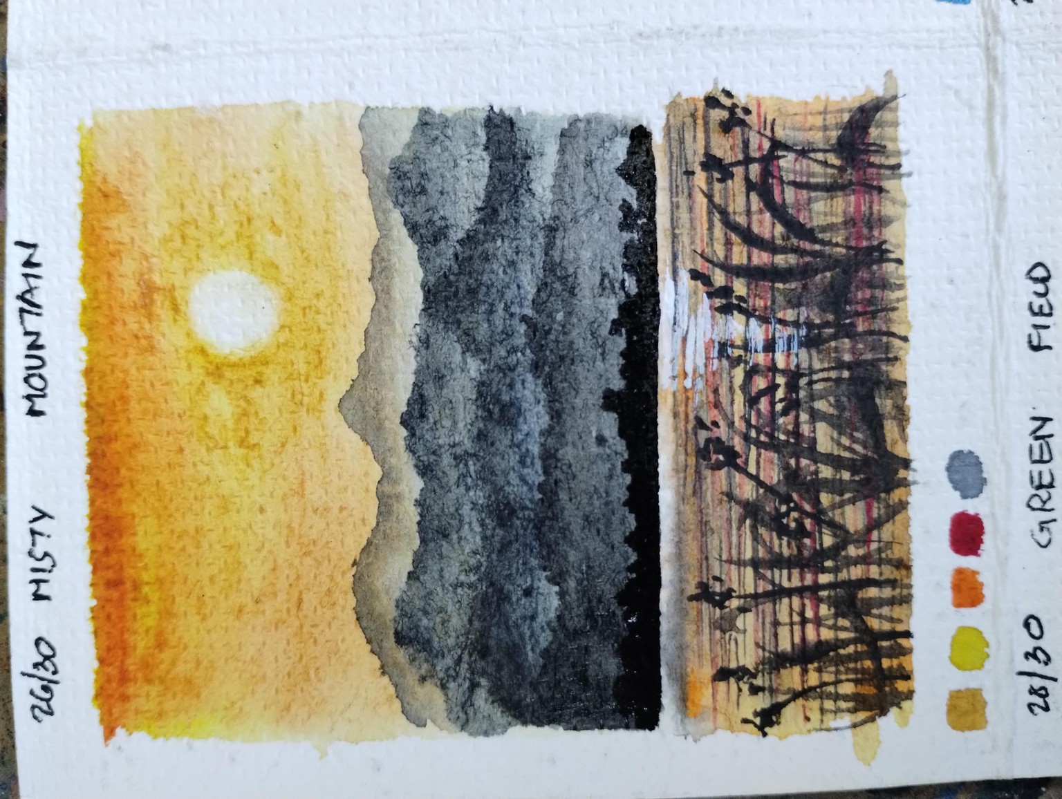 30 days nature landscape with umashree - image 1 - student project