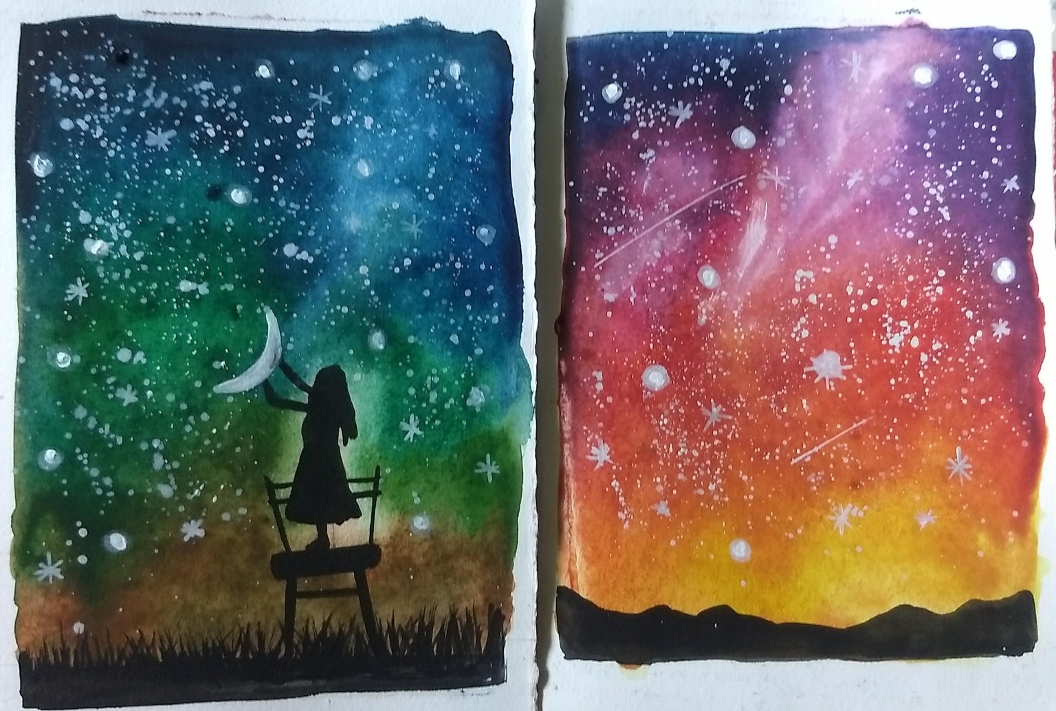 Galaxies and night skies with Umashree - image 23 - student project