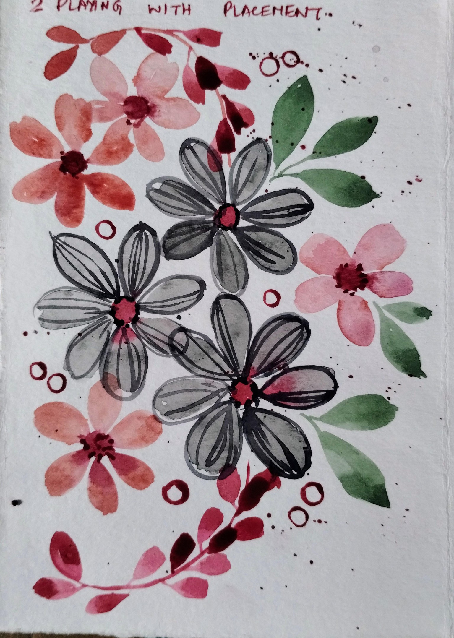 Week 3 -15 days pastel florals with Femvisionary - image 9 - student project