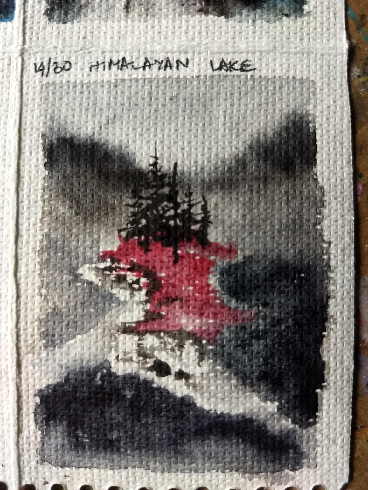 30 moody landscape in watercolor - image 12 - student project