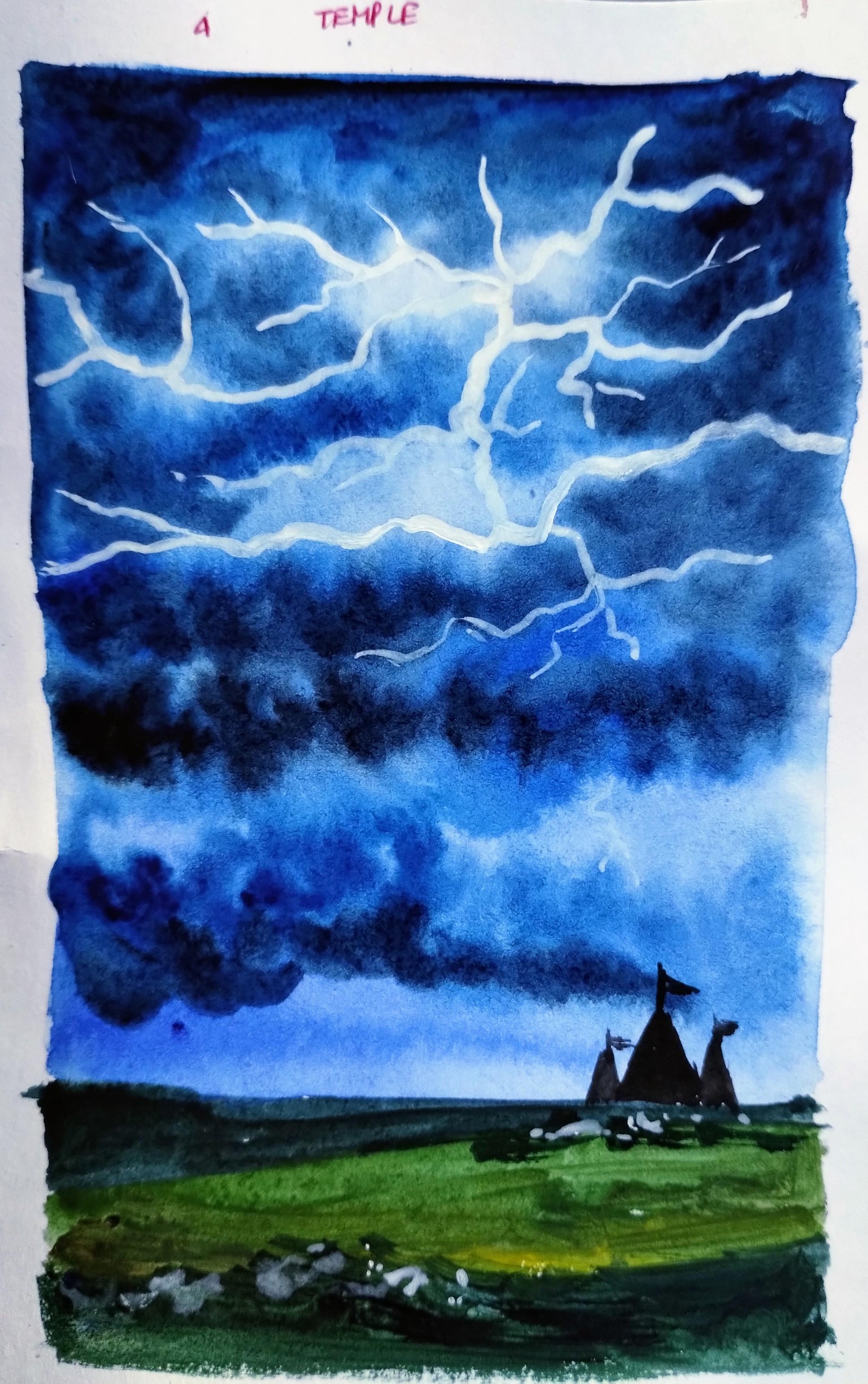 Thunderstorm and lightening with Mayuri - image 2 - student project
