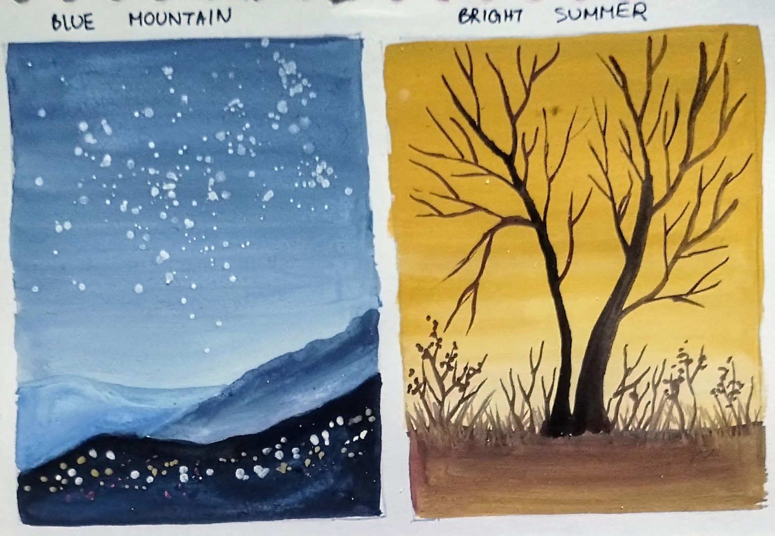 15 days landscape painting with MOHINI - image 7 - student project