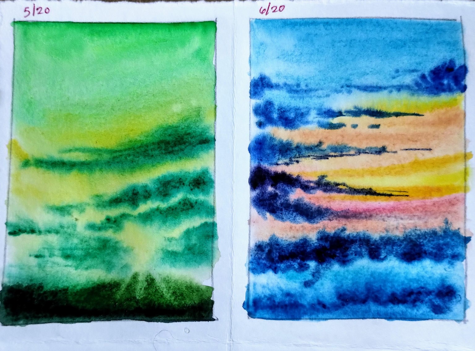 20 days Skyscape challenge with Dhritikana - image 9 - student project