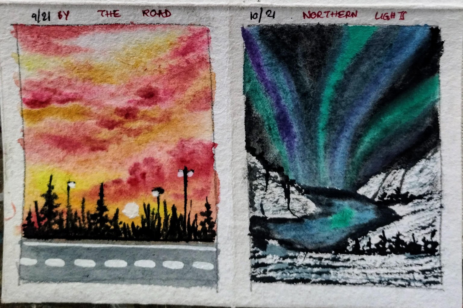 21 days Watercolor challenge with umashree - image 9 - student project