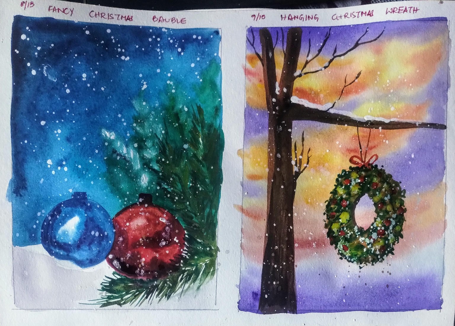 15 festive painting for magical Christmas with Geethu - image 4 - student project