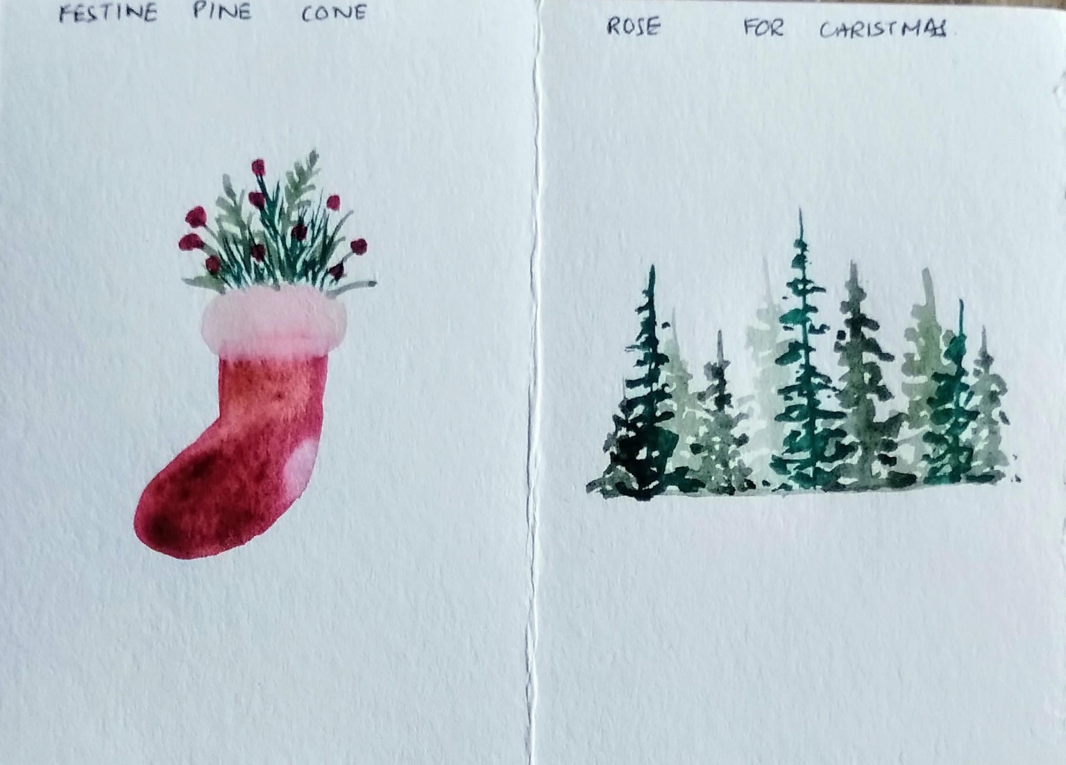 Watercolor gift tags with Jenny - image 5 - student project
