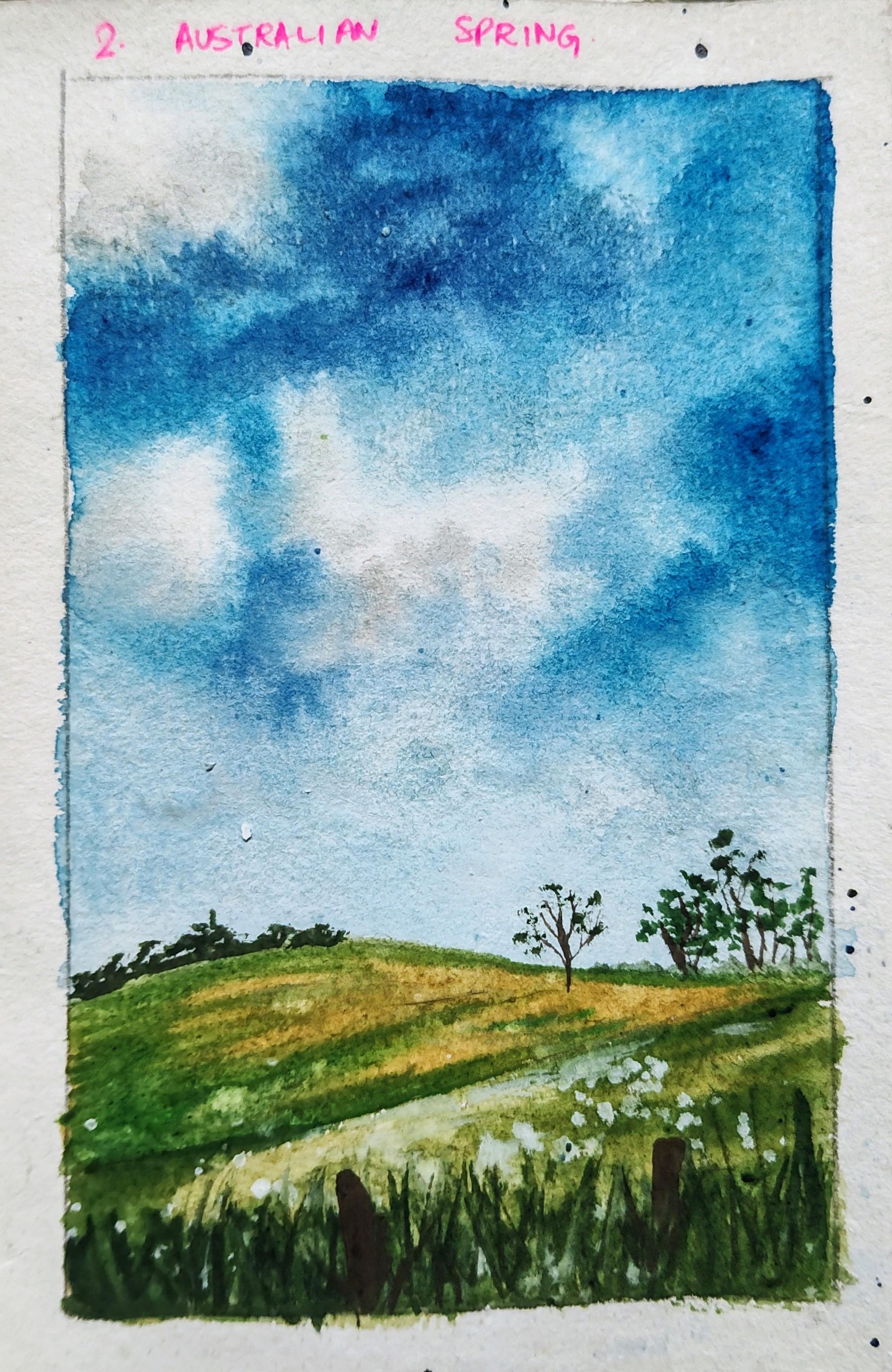 The Ultimate Guide to Painting Skies in Watercolor: A 7-Day Challenge with Nilam - image 5 - student project