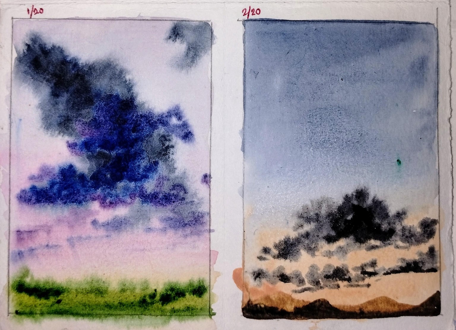 20 days Skyscape challenge with Dhritikana - image 6 - student project