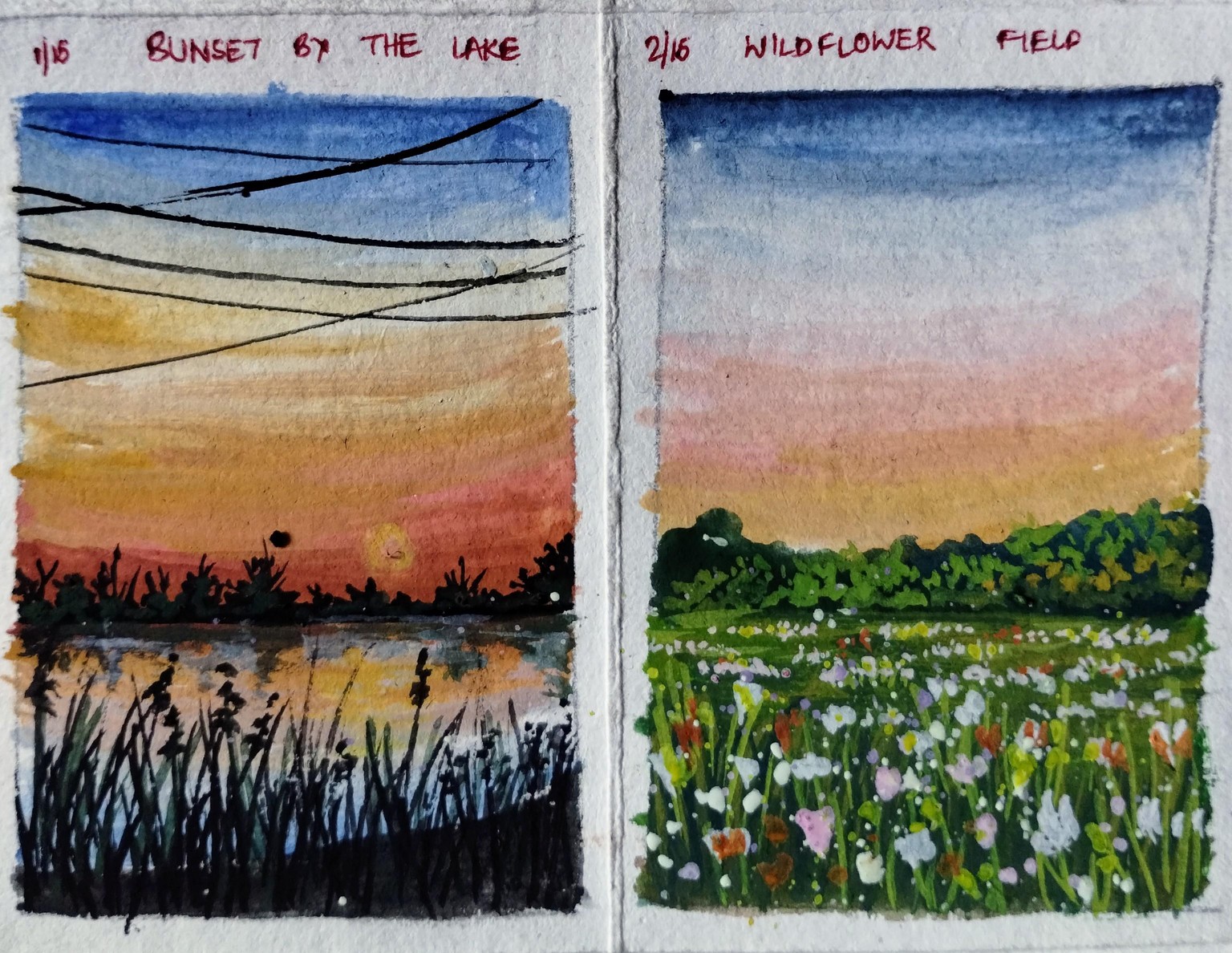 15 days gouache with Payal - image 8 - student project