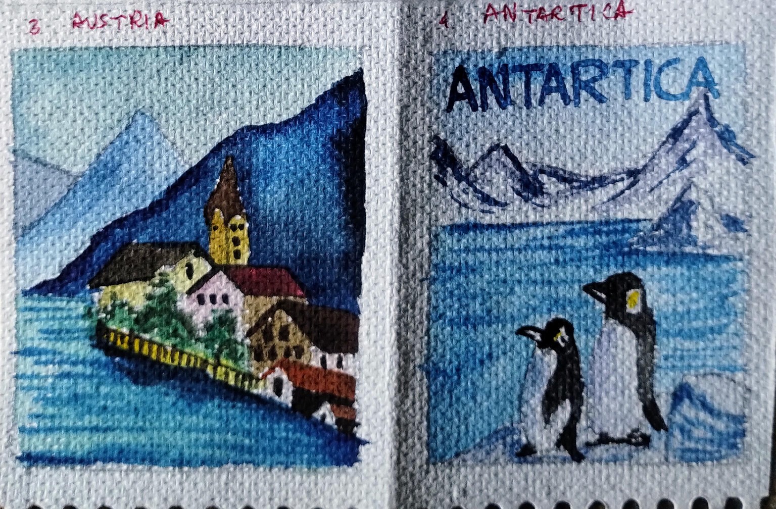 7 day landscape around the world with khadija - image 4 - student project