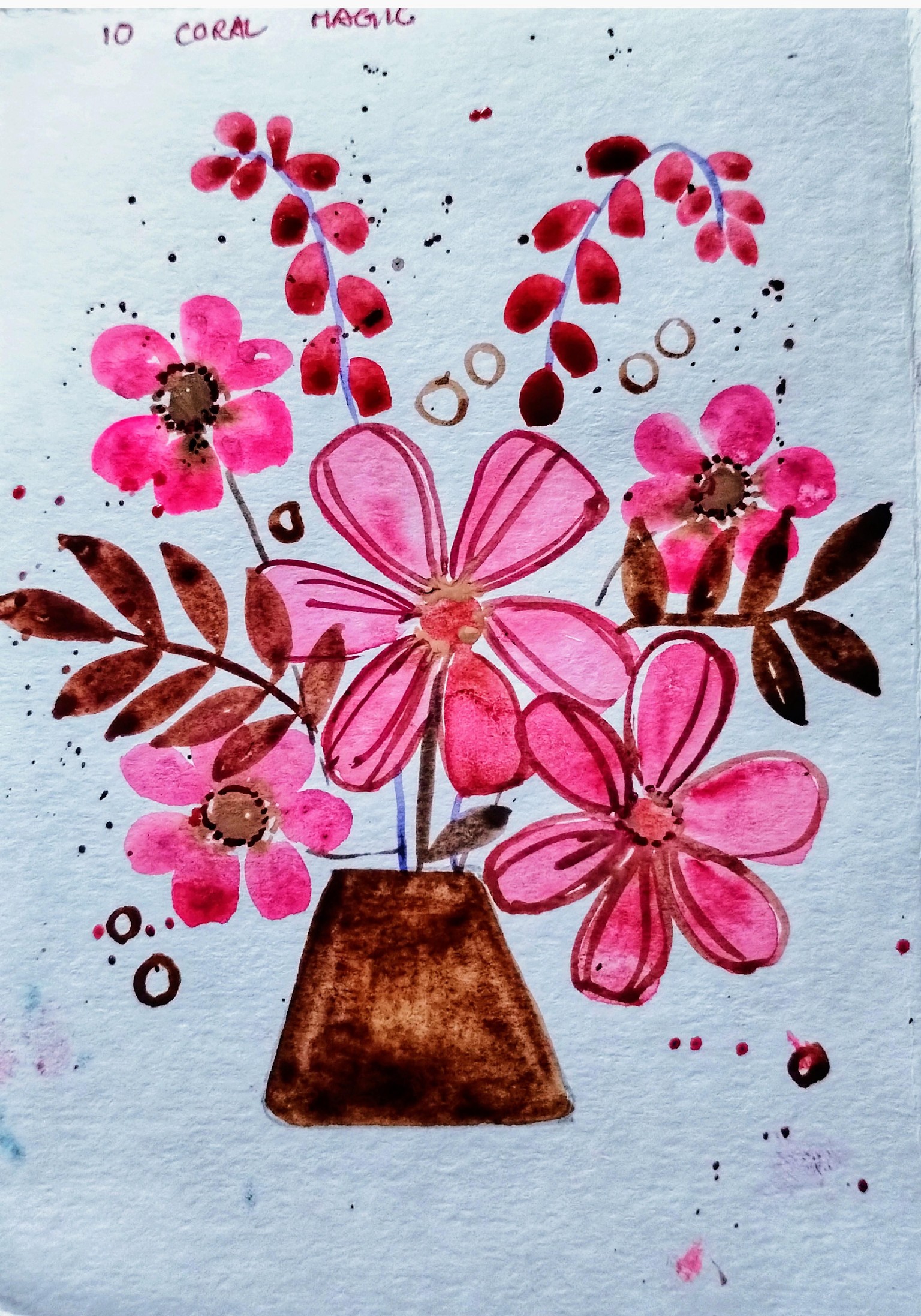 Week 3 -15 days pastel florals with Femvisionary - image 4 - student project