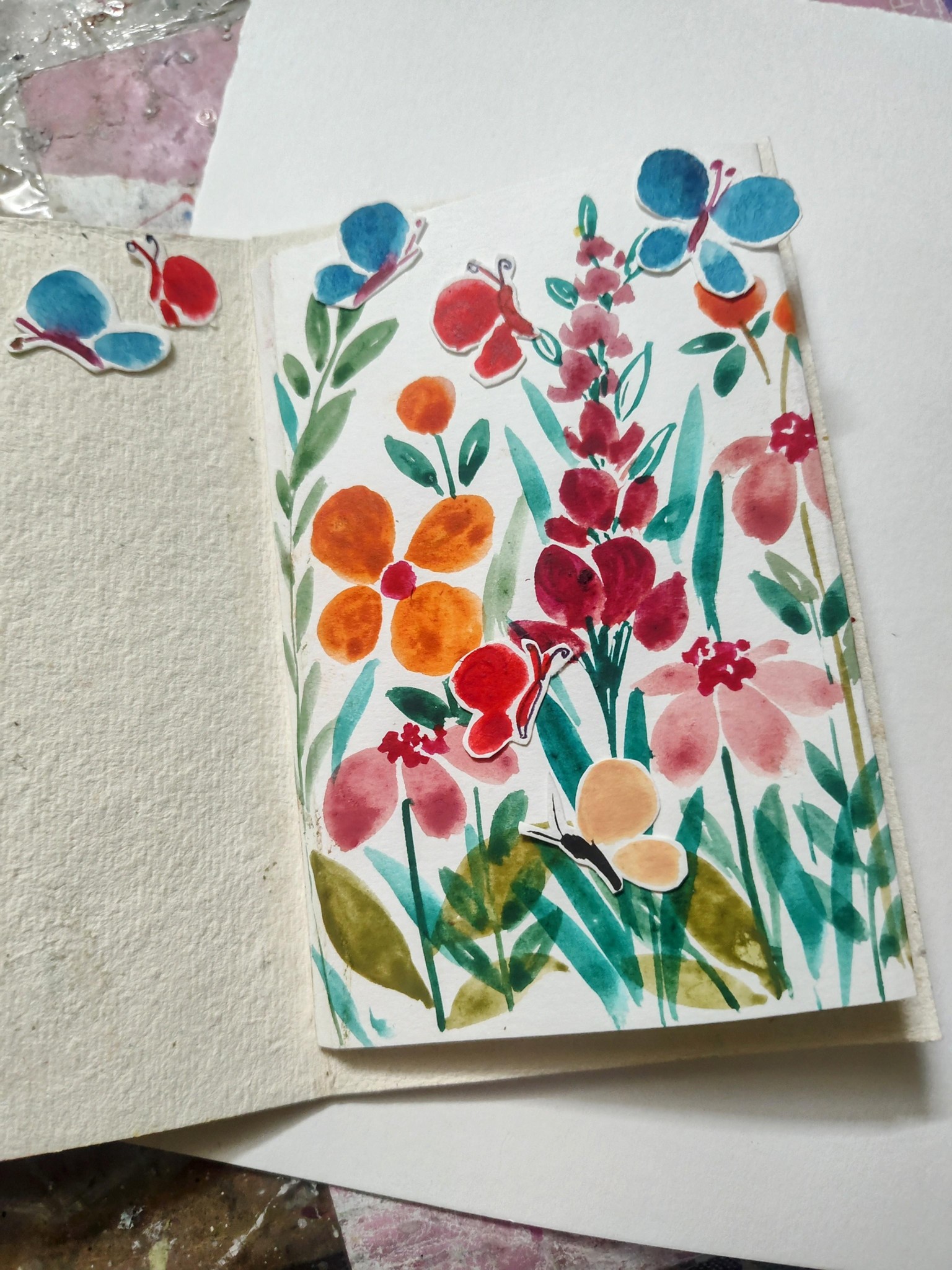 Watercolor cards that pop with Femvisionary - image 5 - student project